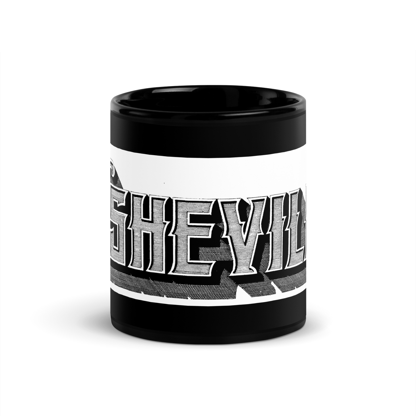 Black Glossy Mug