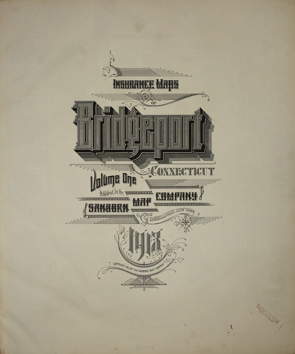 Bridgeport, Connecticut - 1913 Sanborn Map