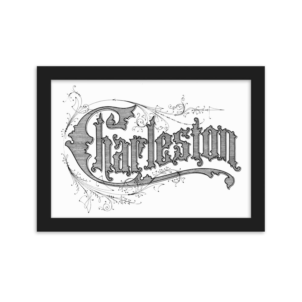 Charleston Logo (Framed)
