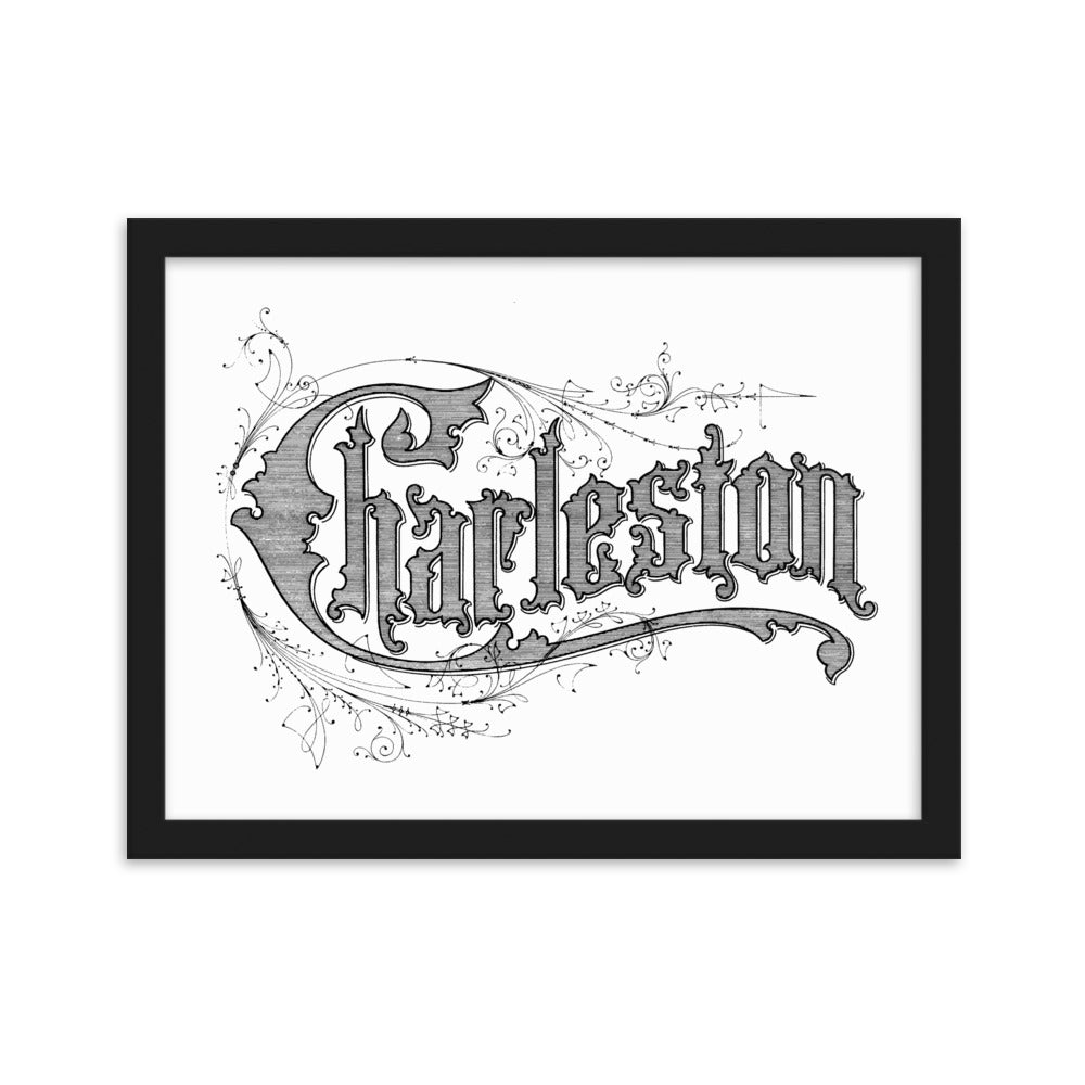 Charleston Logo (Framed)