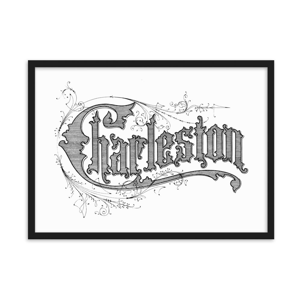 Charleston Logo (Framed)