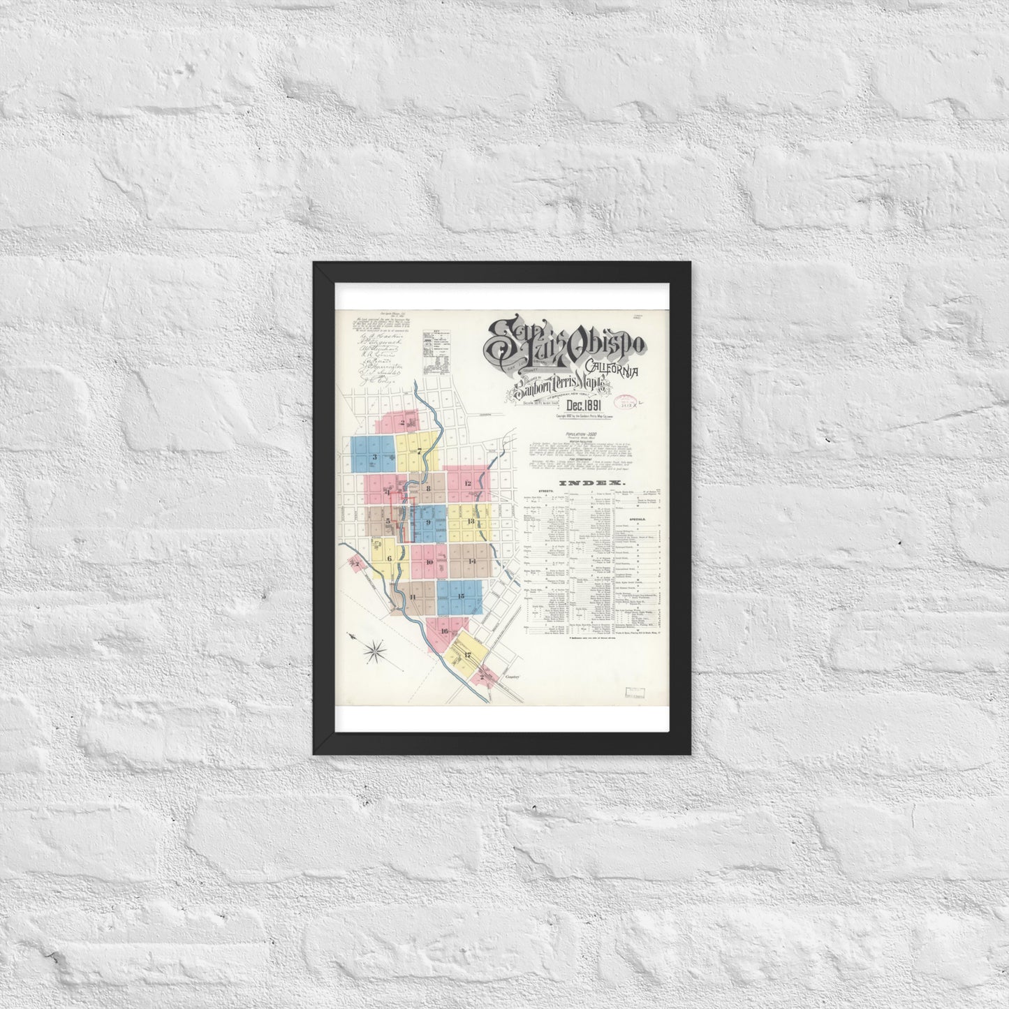 San Luis Obispo, California (1891)