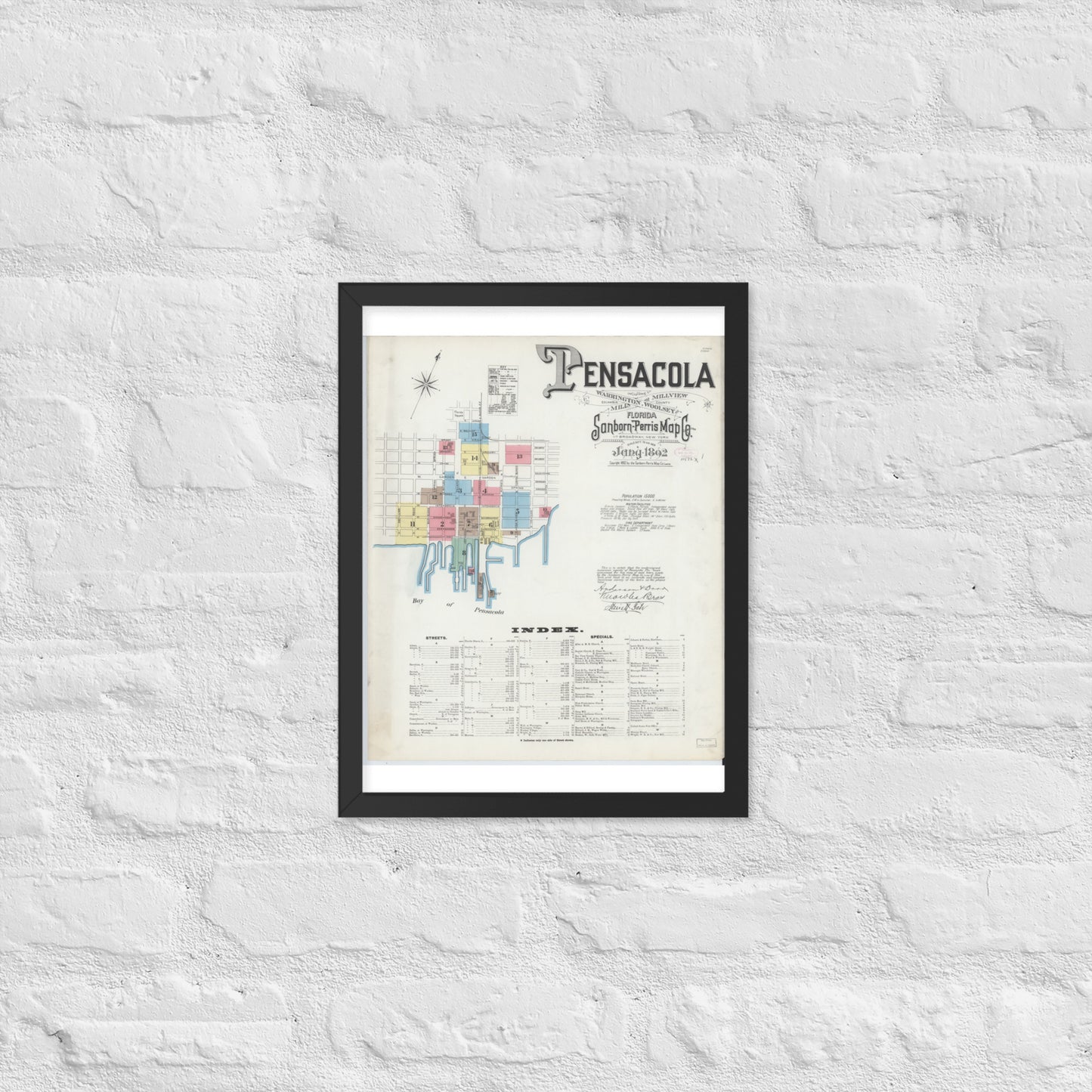 Pensacola, Florida (1892)