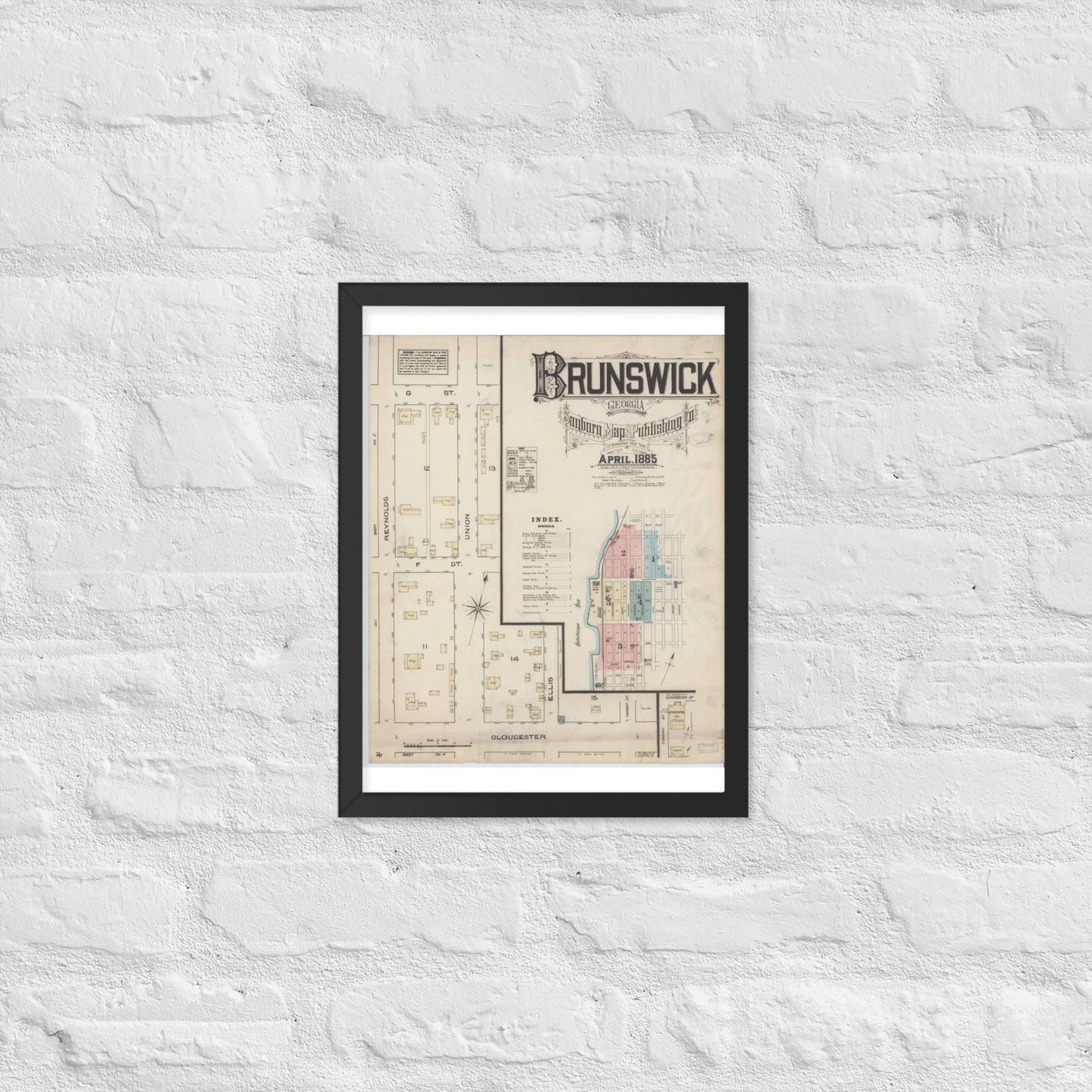 Brunswick, Georgia (1885)