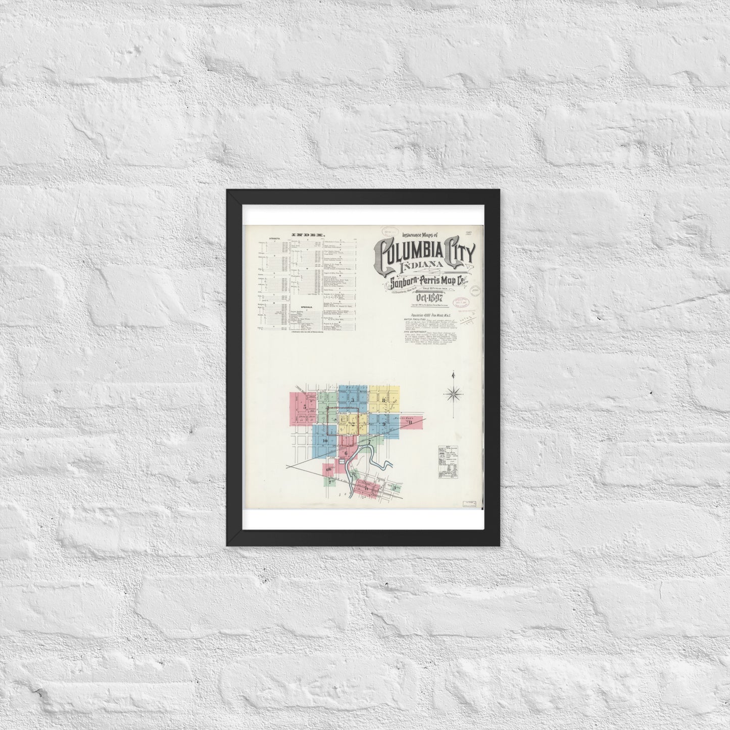 Columbia City, Indiana (1897)