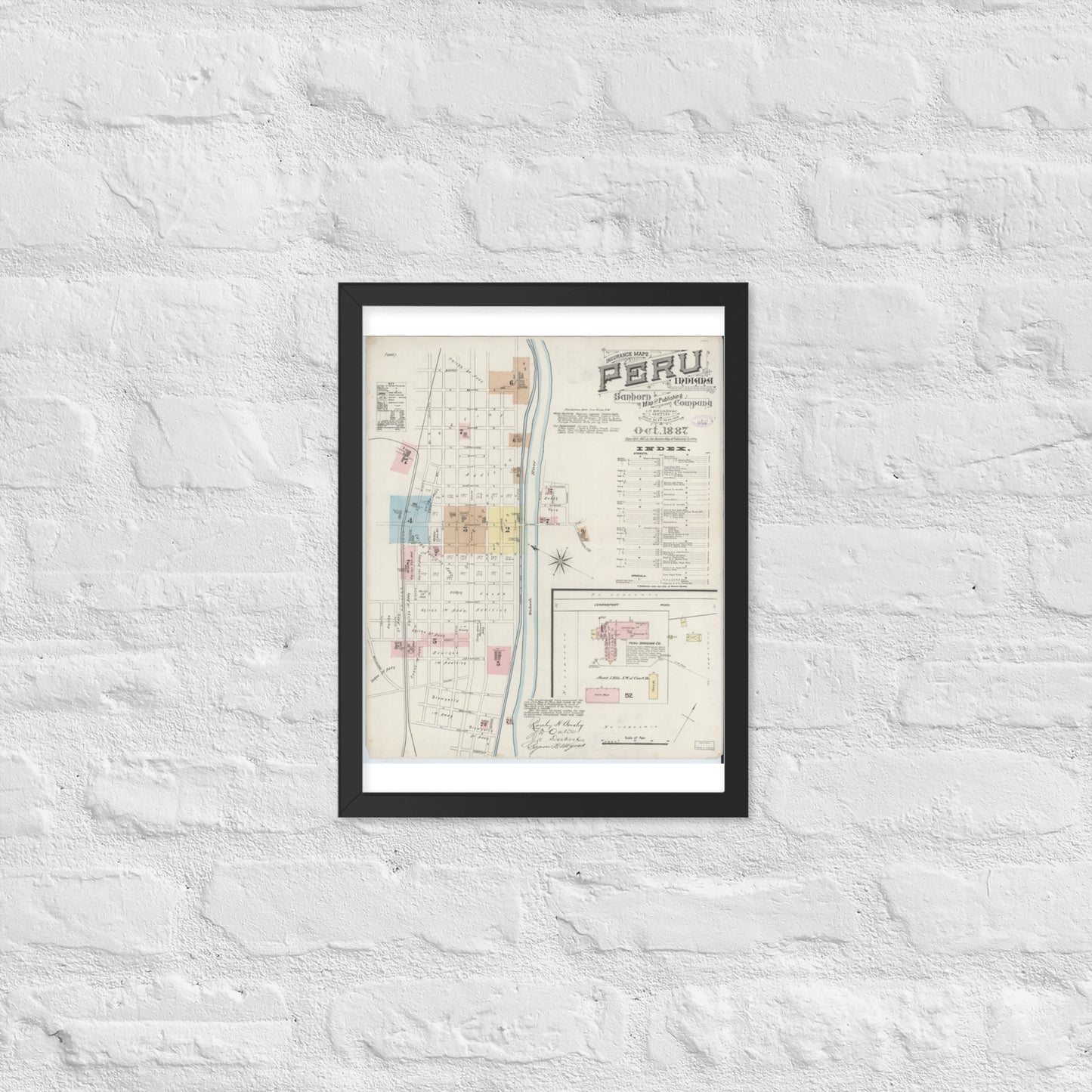 Peru, Indiana (1887)