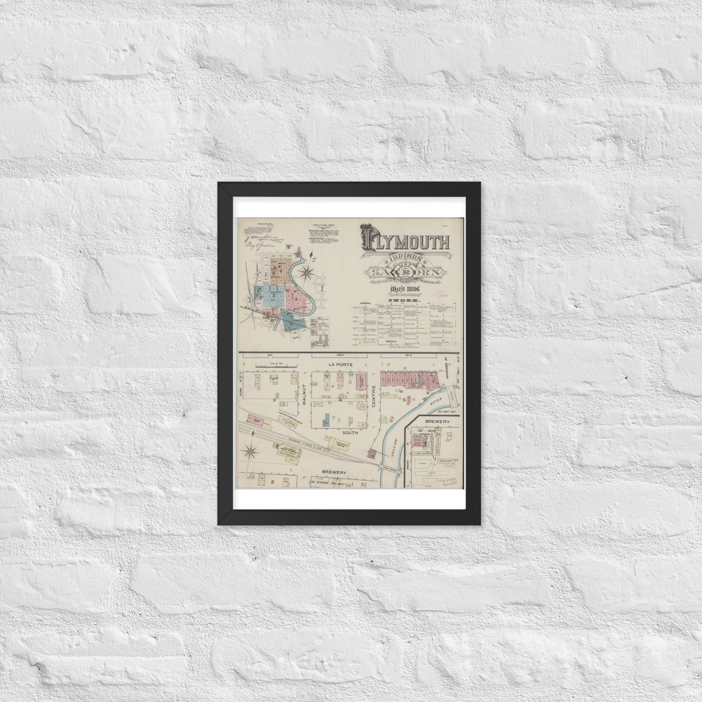 Plymouth, Indiana (1886)