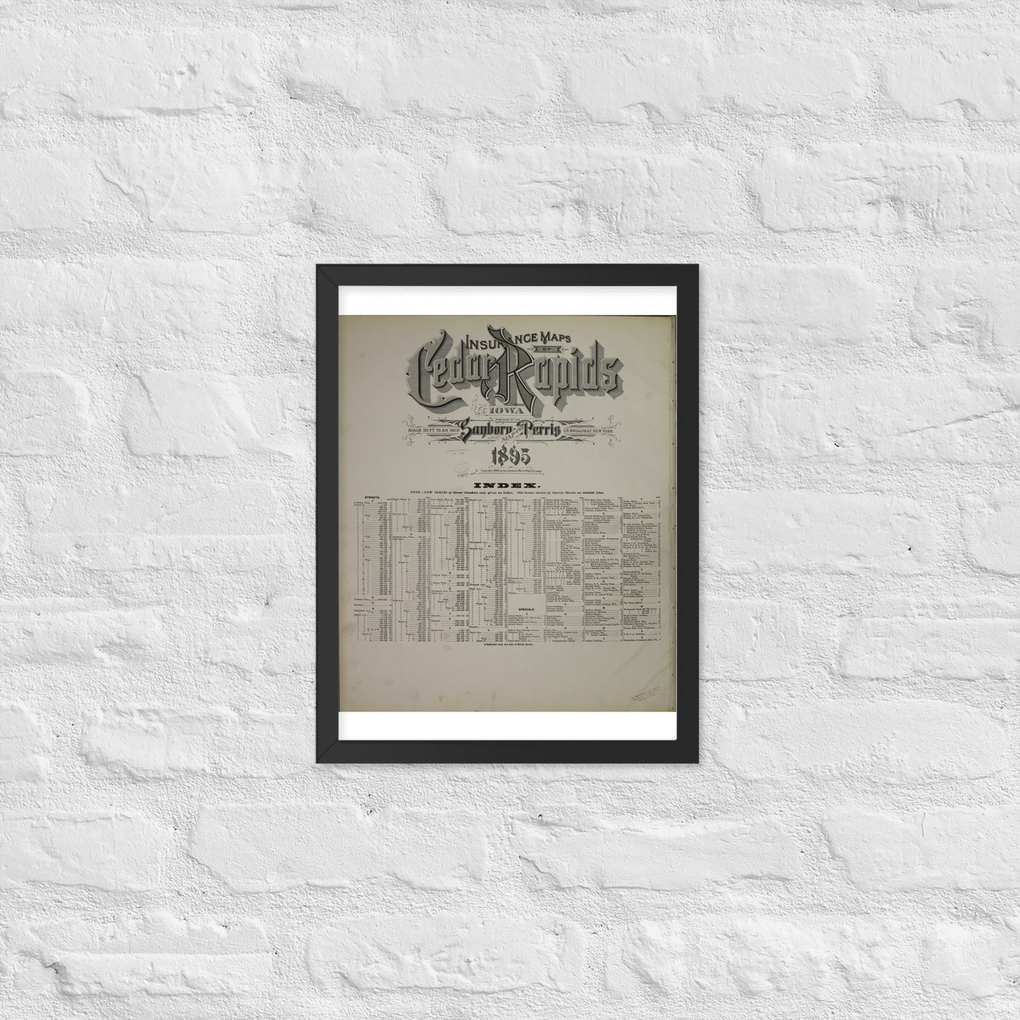Cedar Rapids, Iowa (1895)
