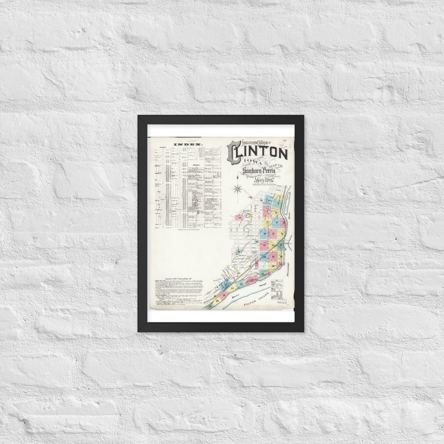Clinton, Iowa (1897)