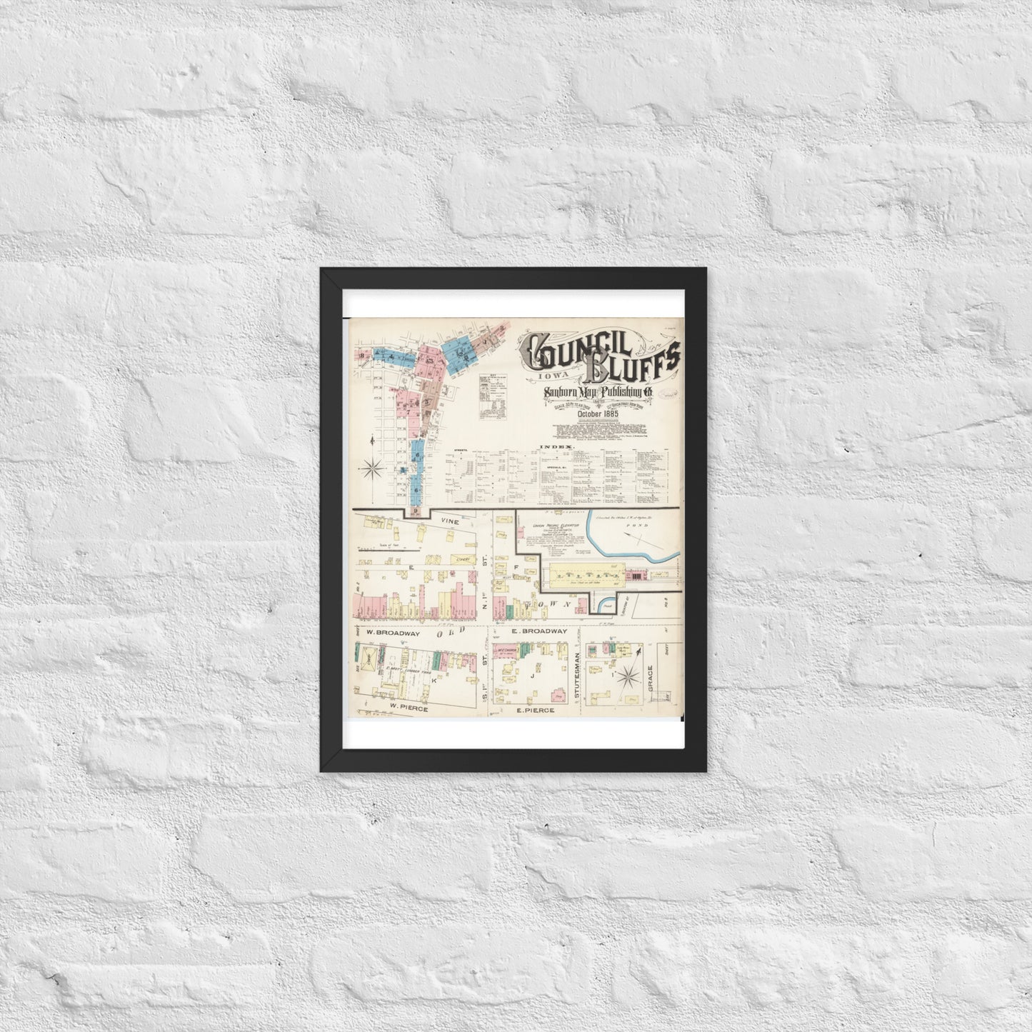 Council Bluffs, Iowa (1885)