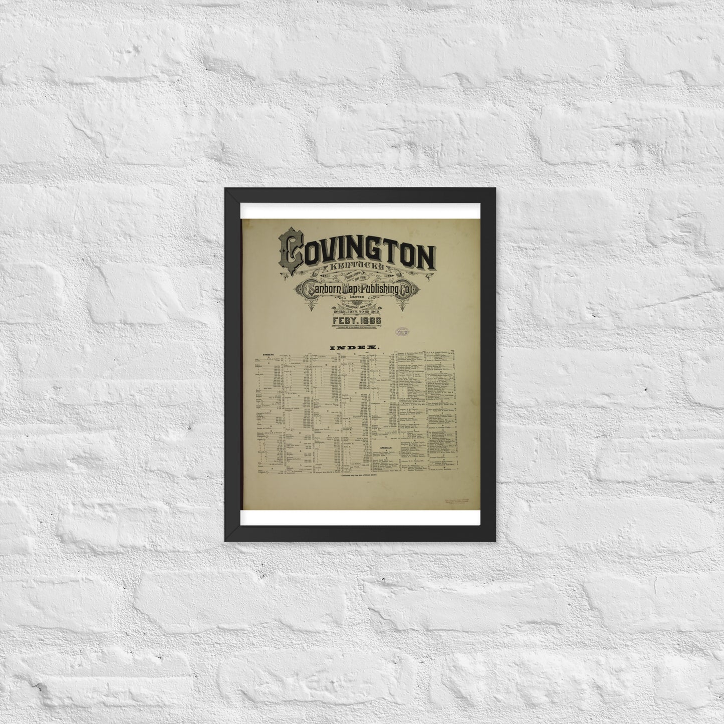 Covington, Kentucky (1886)