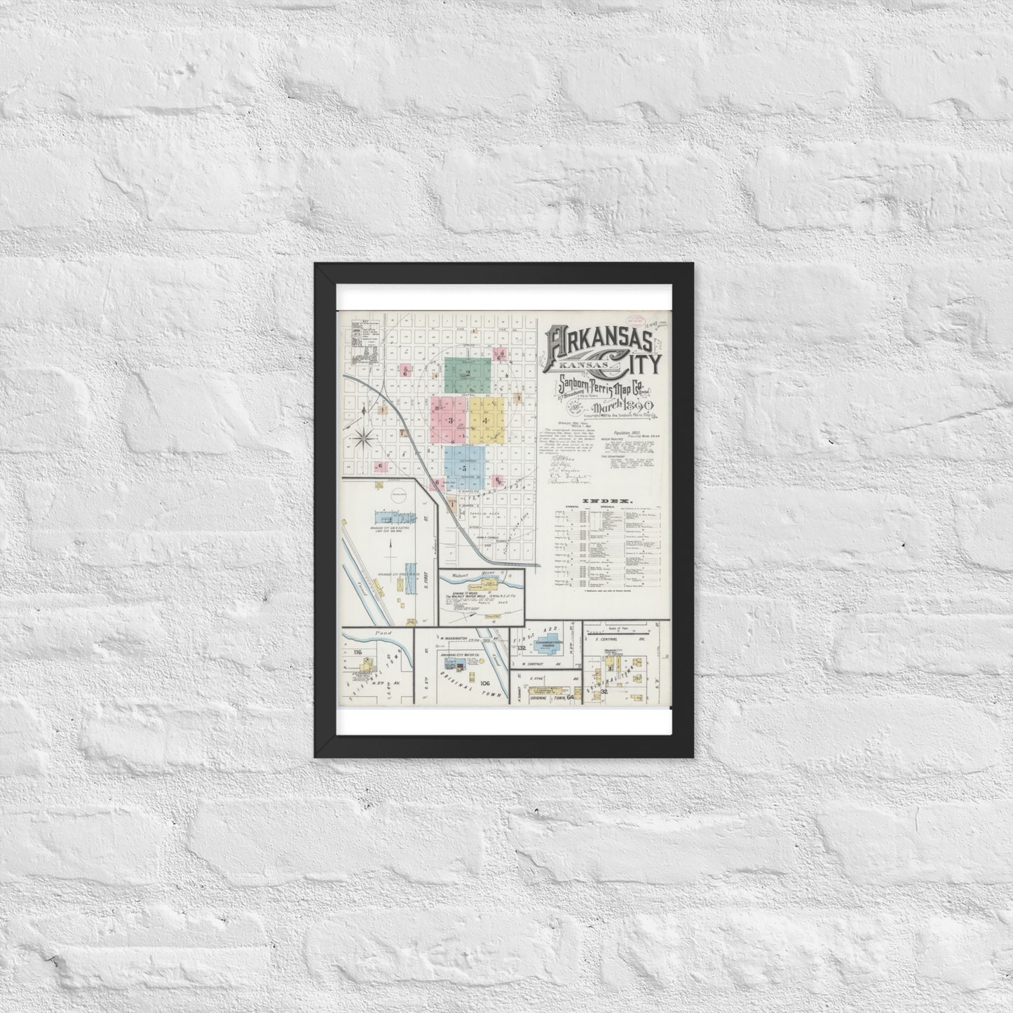 Arkansas City, Kansas (1890)