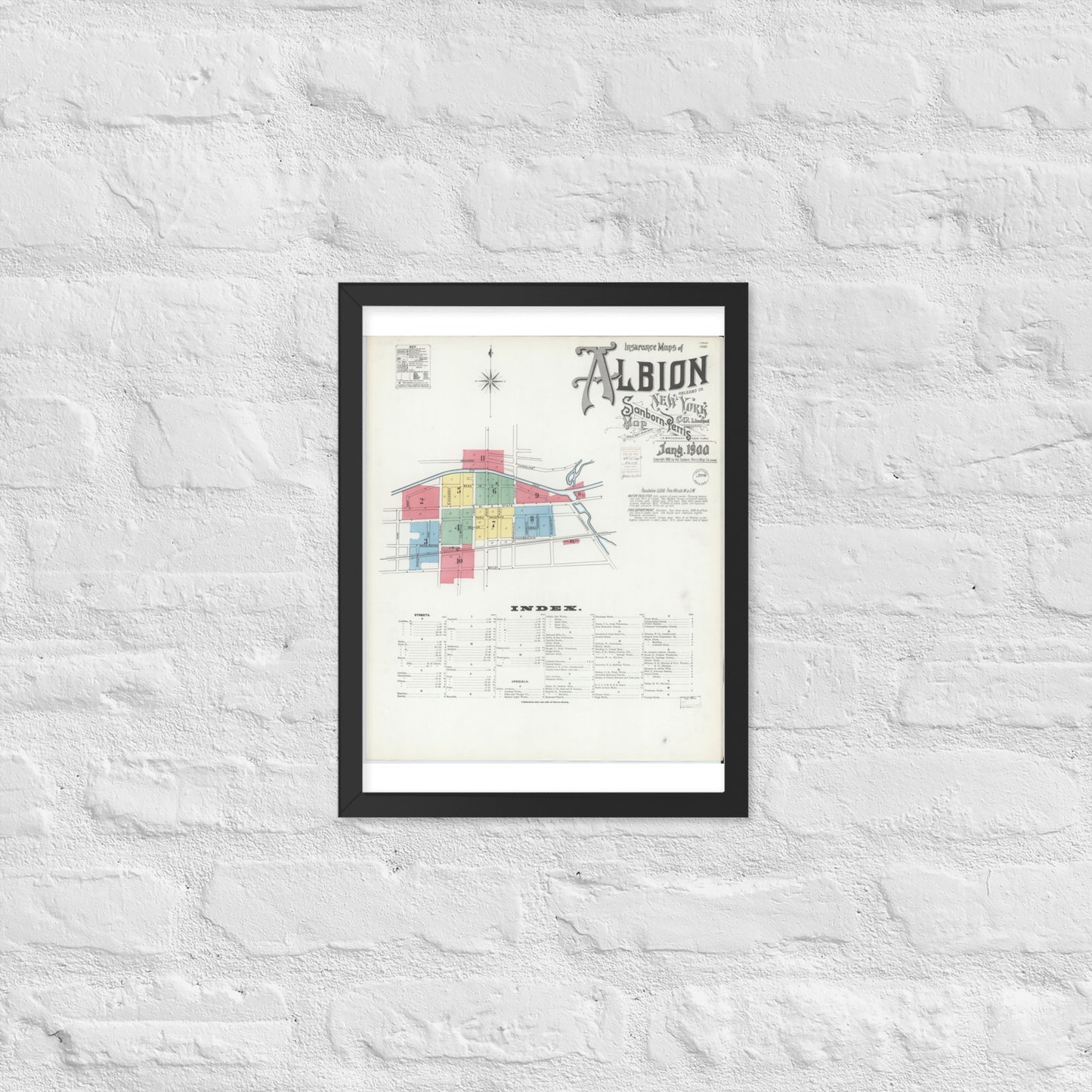 Albion, New York (1900)