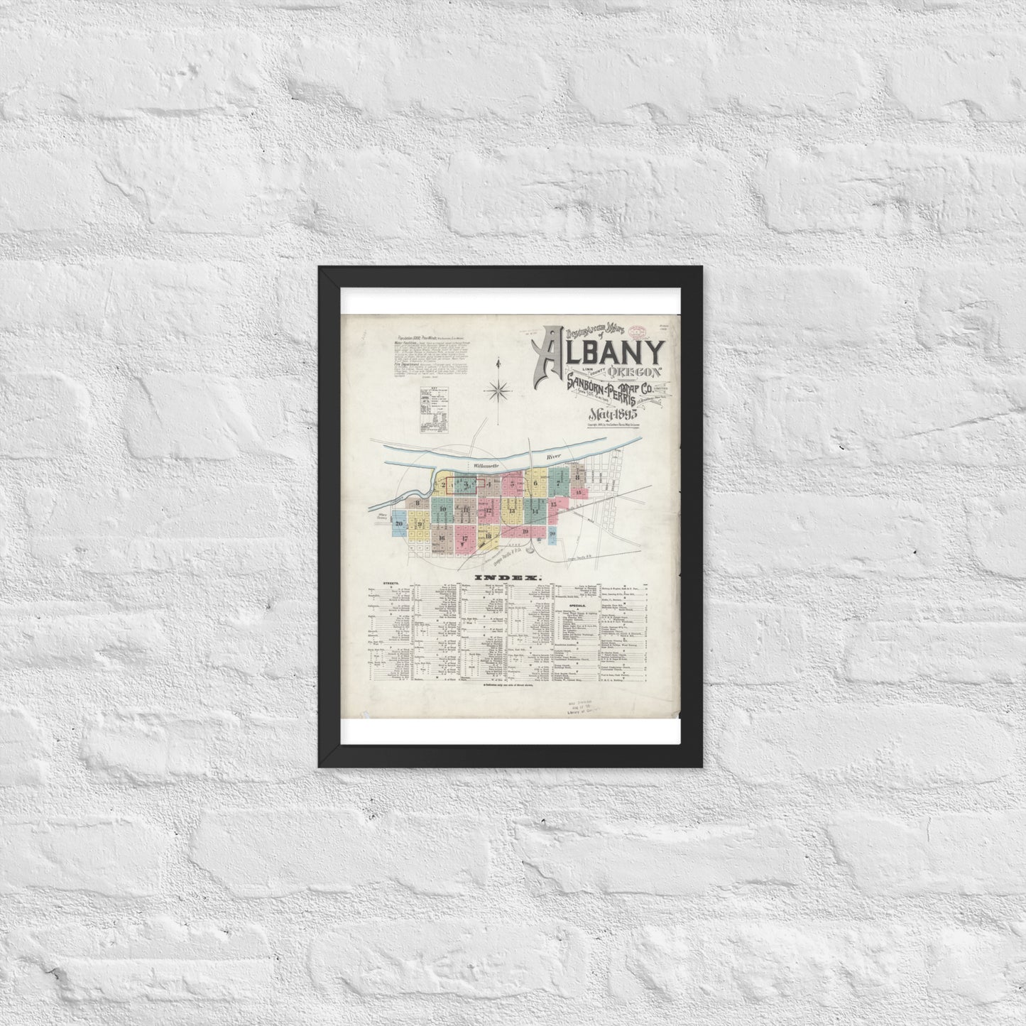 Albany, Oregon (1895)