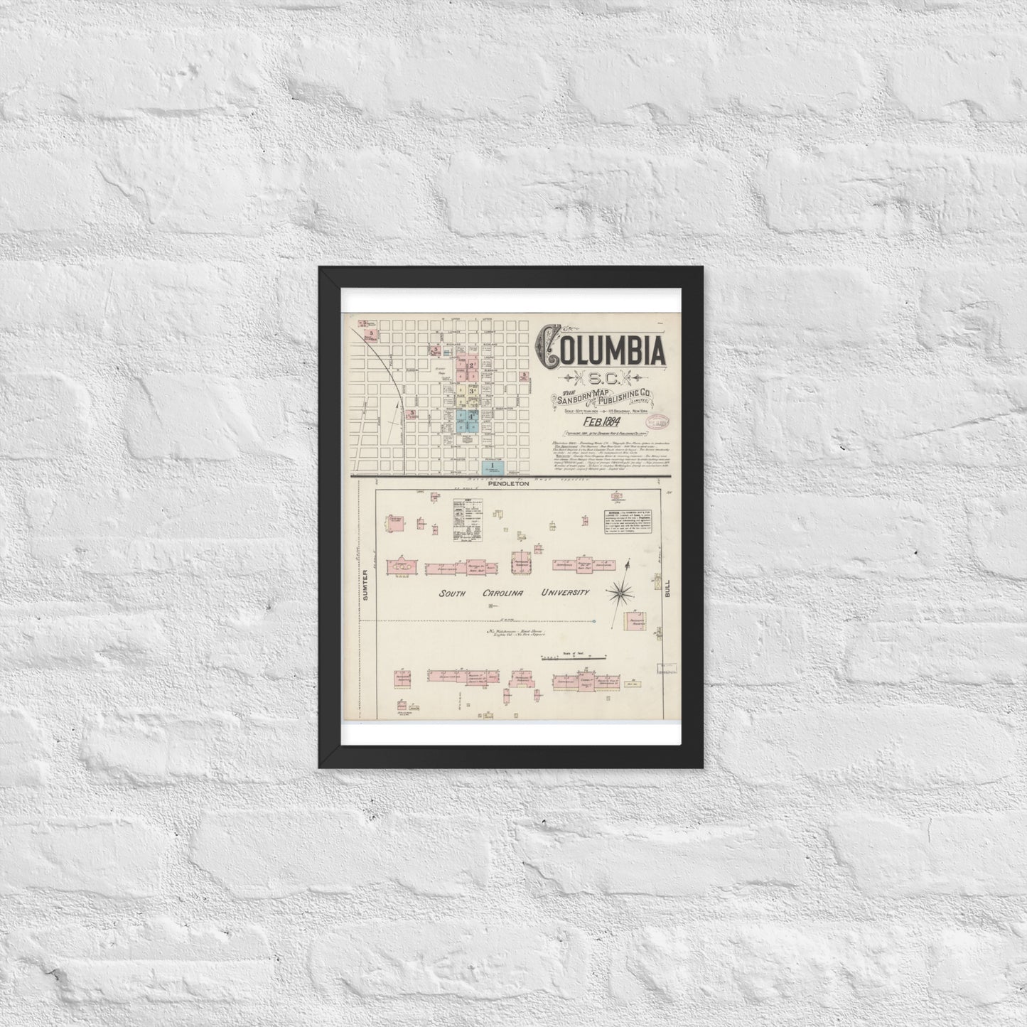 Columbia, South Carolina (1884)