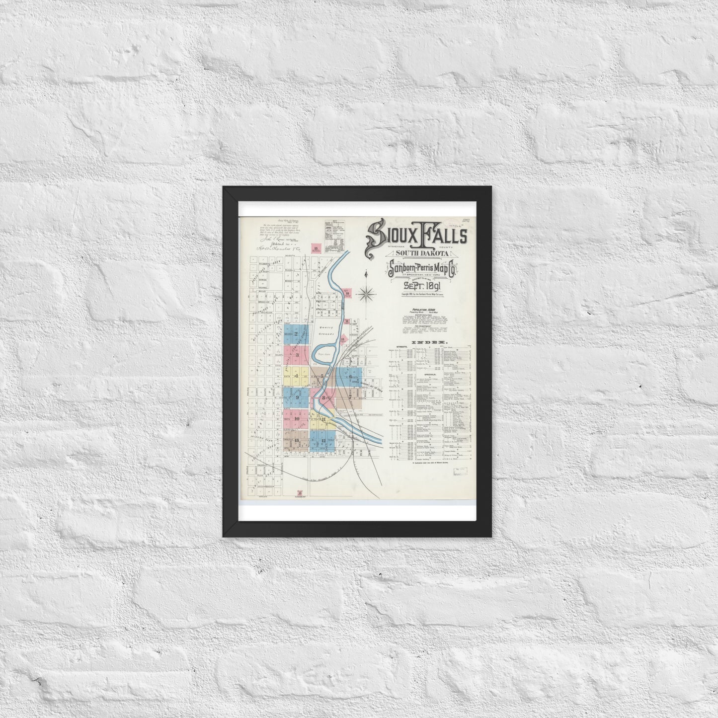 Sioux Falls, South Dakota (1891)