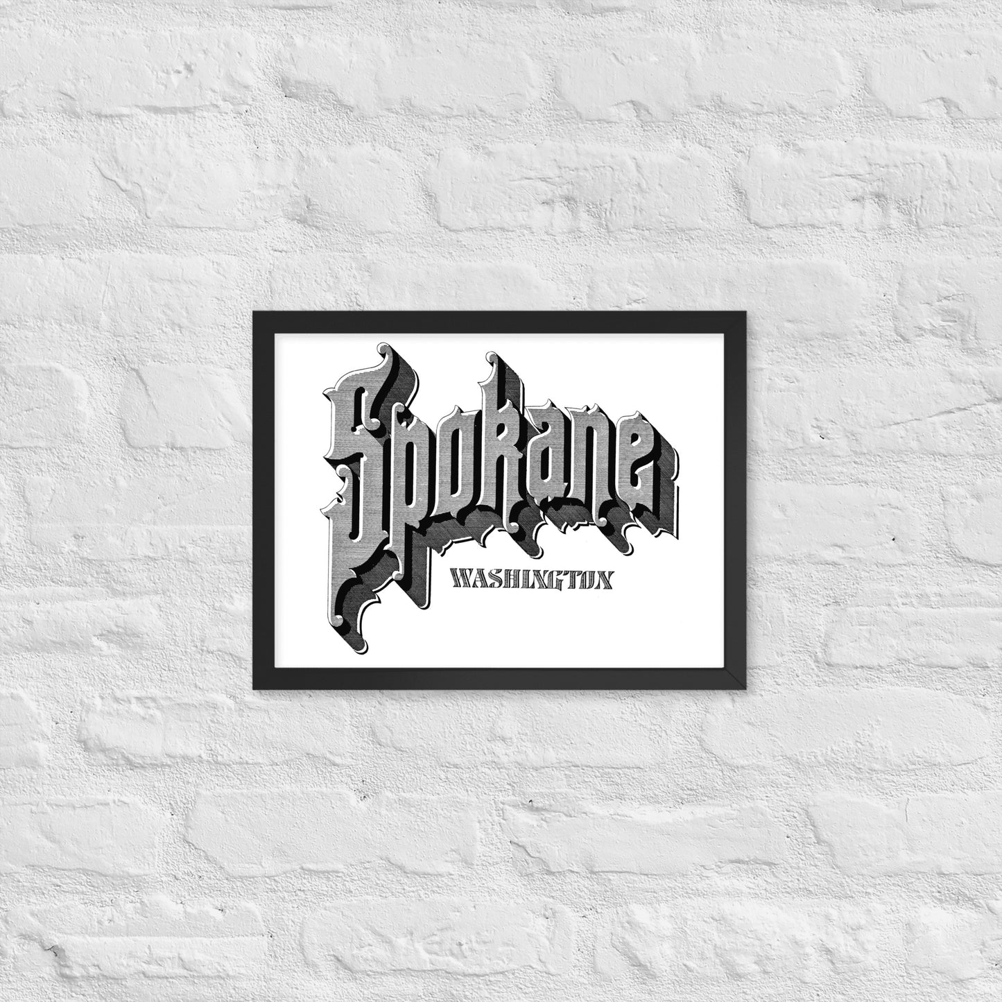 Spokane - Washington-Vector Images