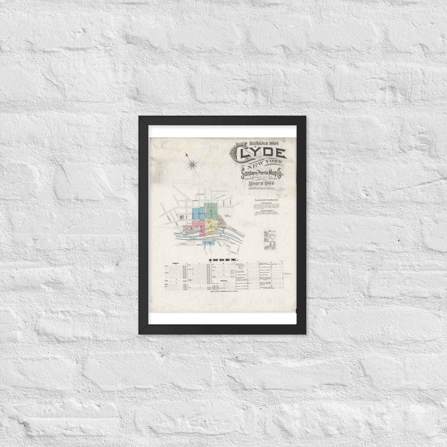 Clyde, New York (1896)
