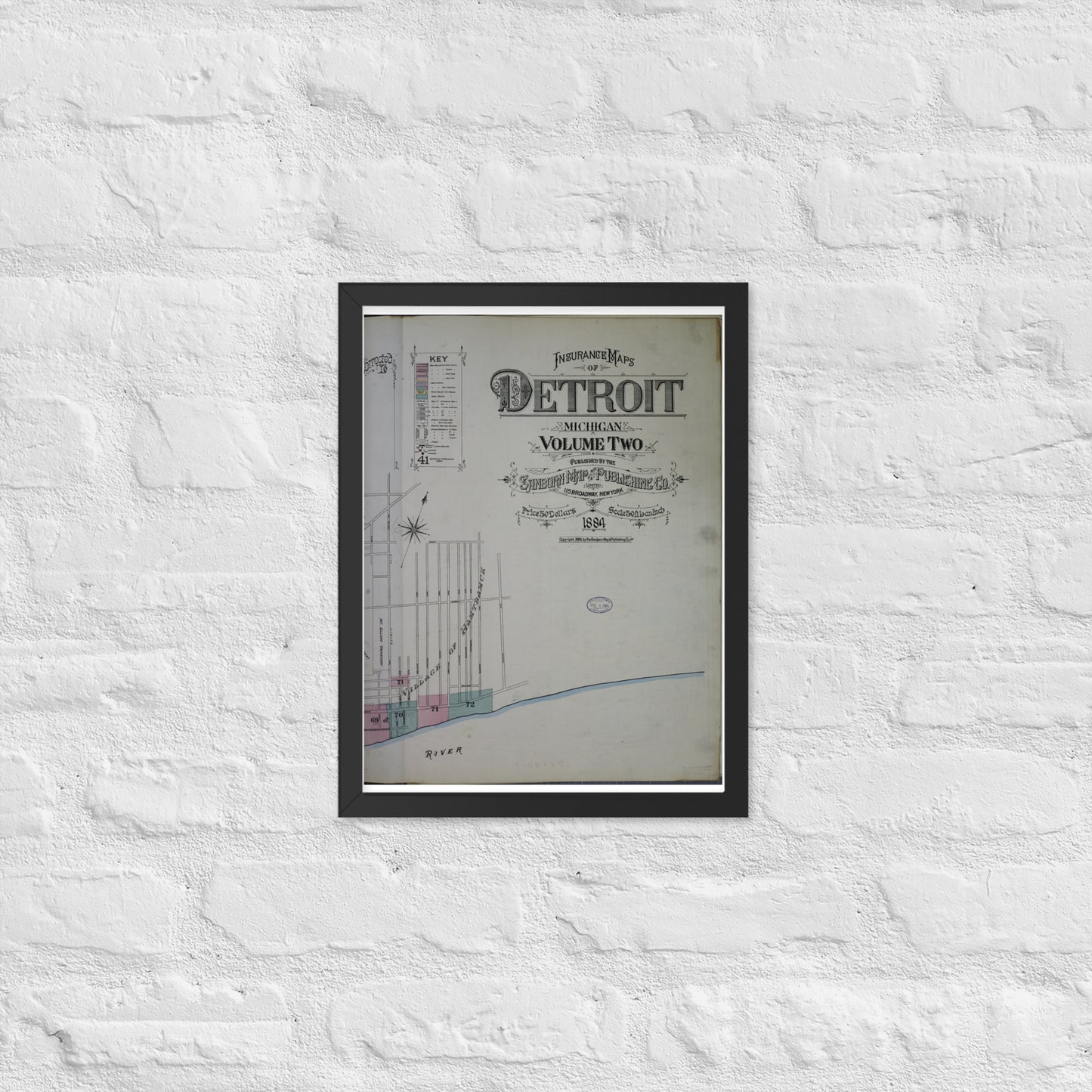 Detroit, Michigan (1884)