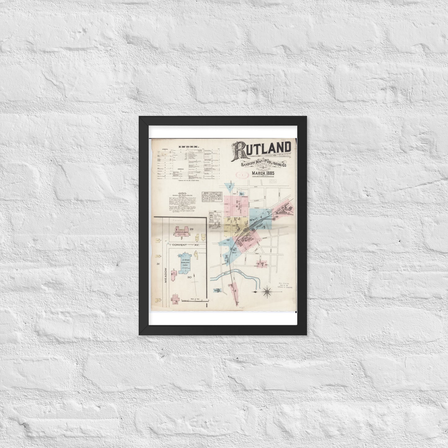Rutland, Vermont (1885)