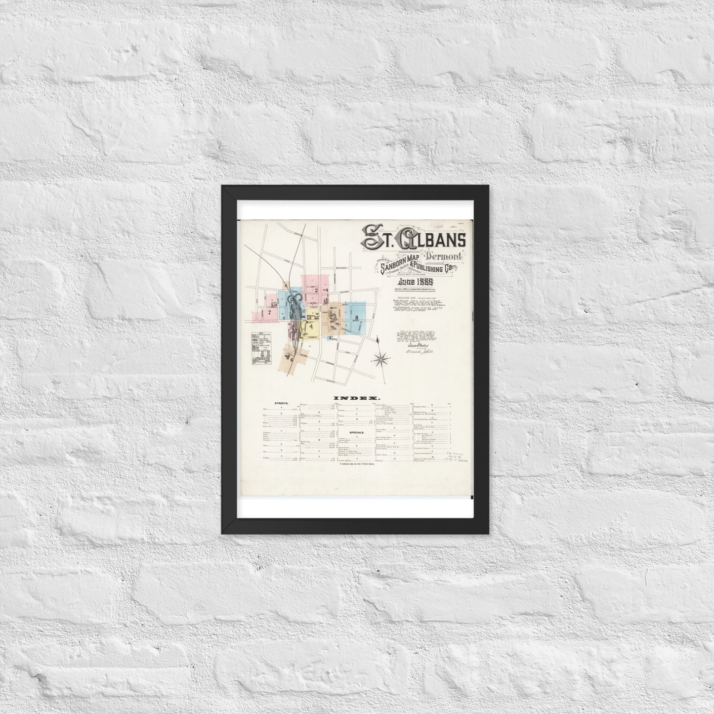 Saint Albans, Vermont (1889)