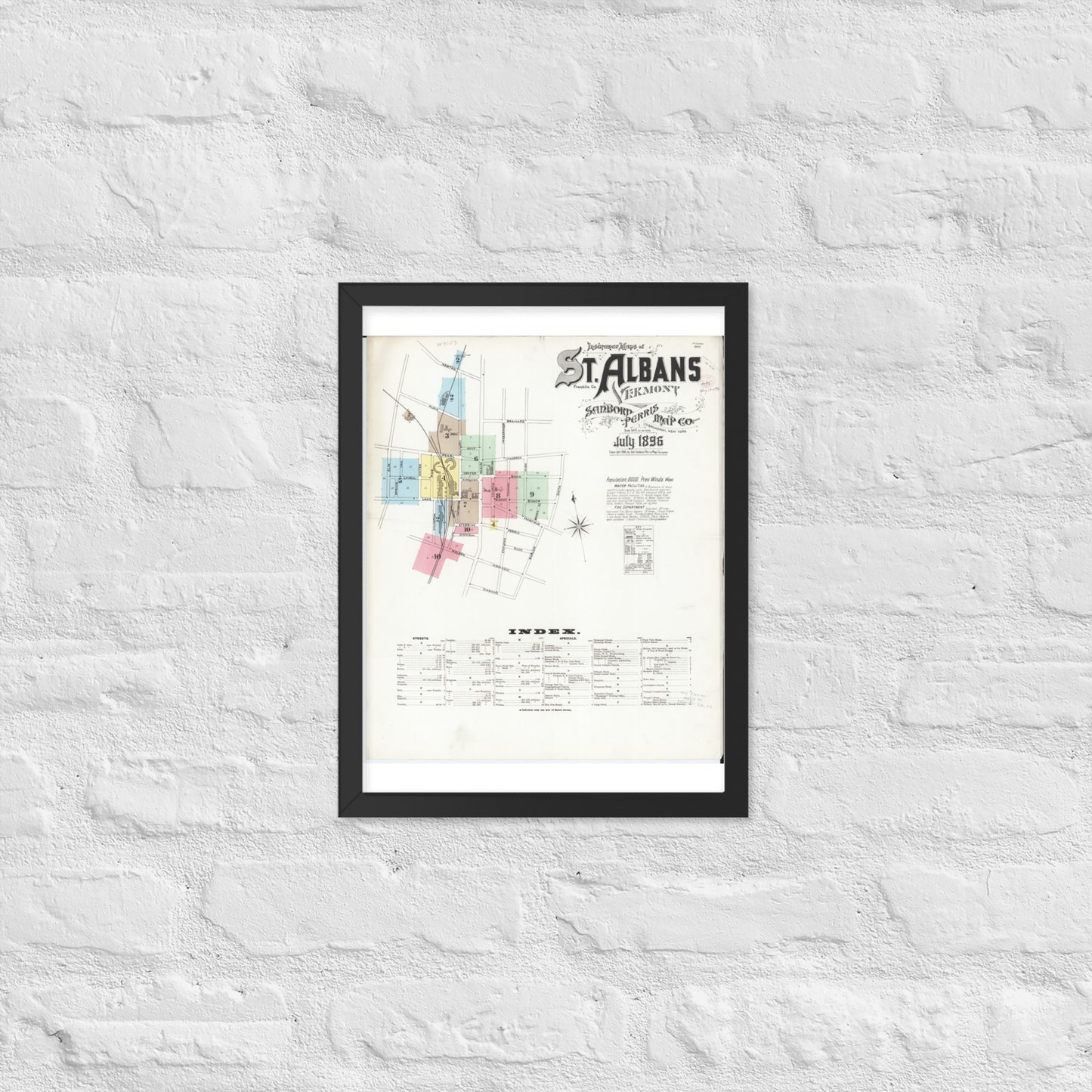 Saint Albans, Vermont (1896)