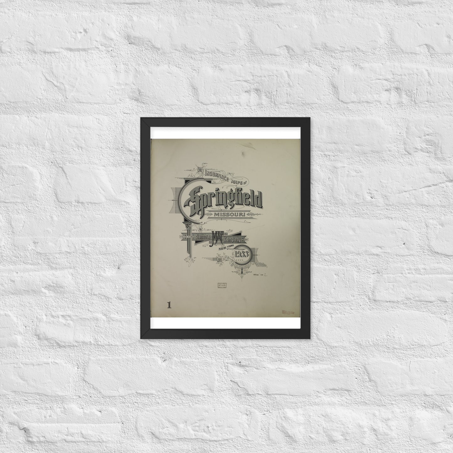 Springfield, Missouri (1933) (Cover Page)