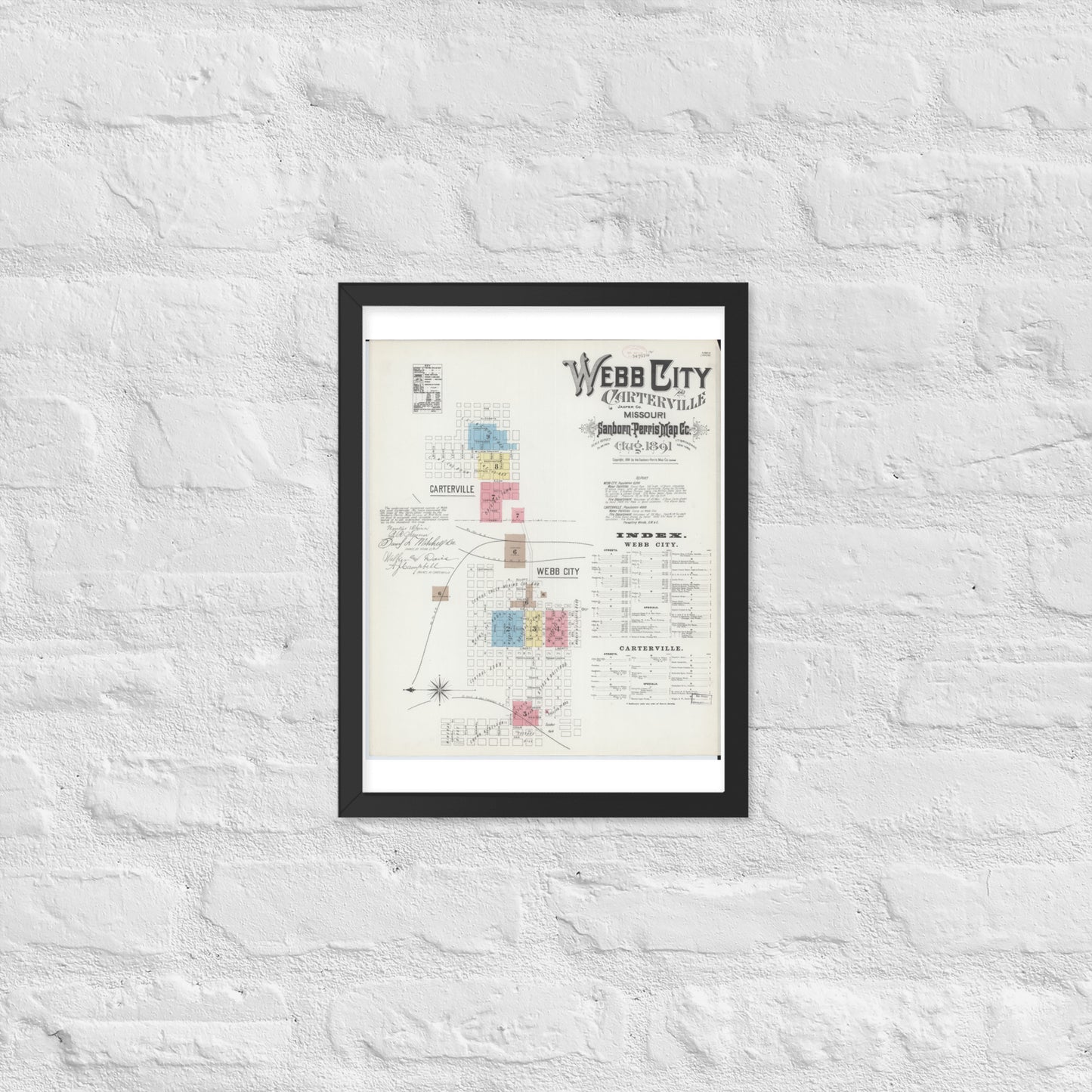Webb City, Missouri (1891)