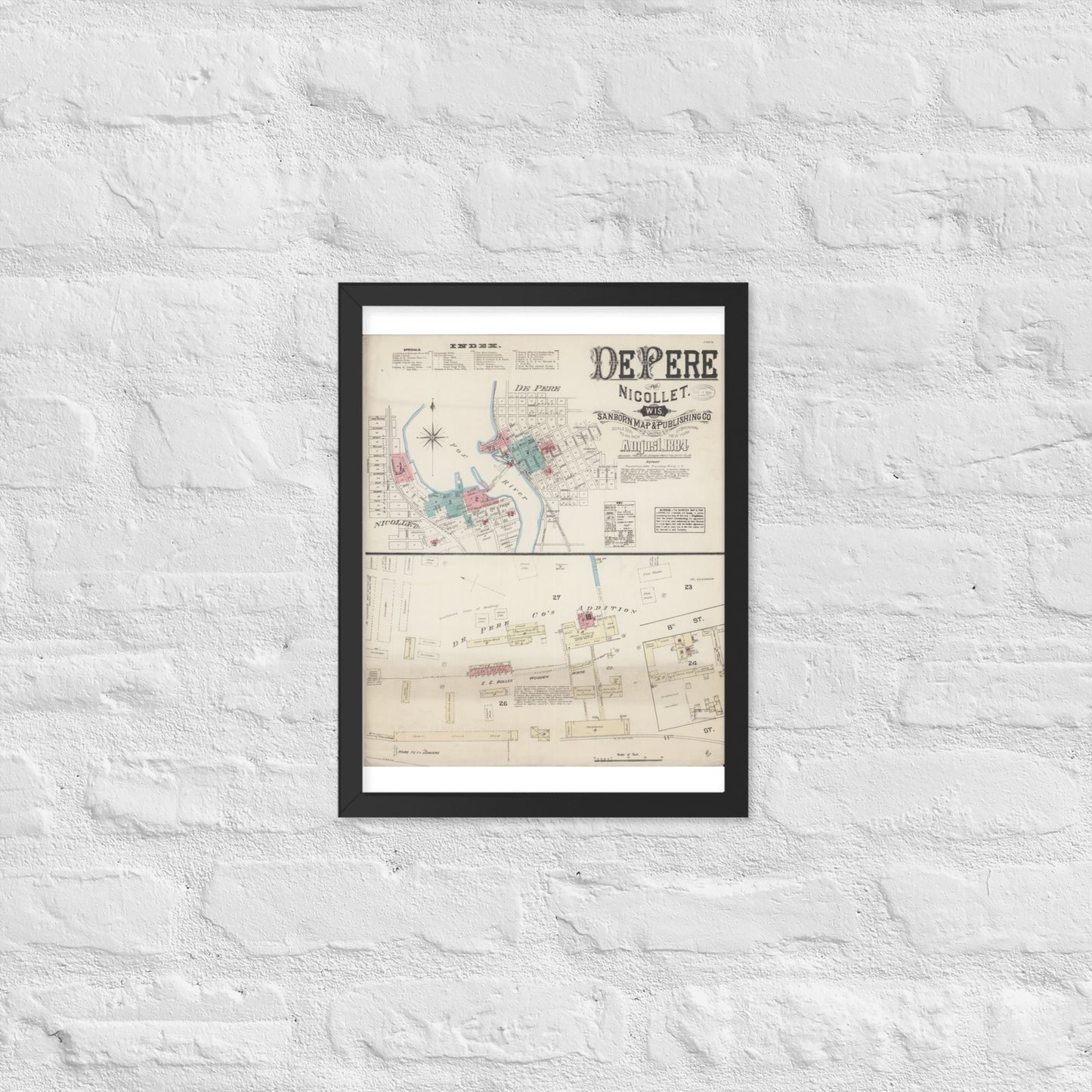De Pere, Wisconsin (1884)