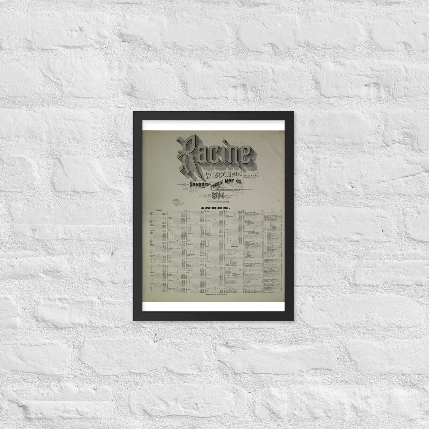 Racine, Wisconsin (1894)