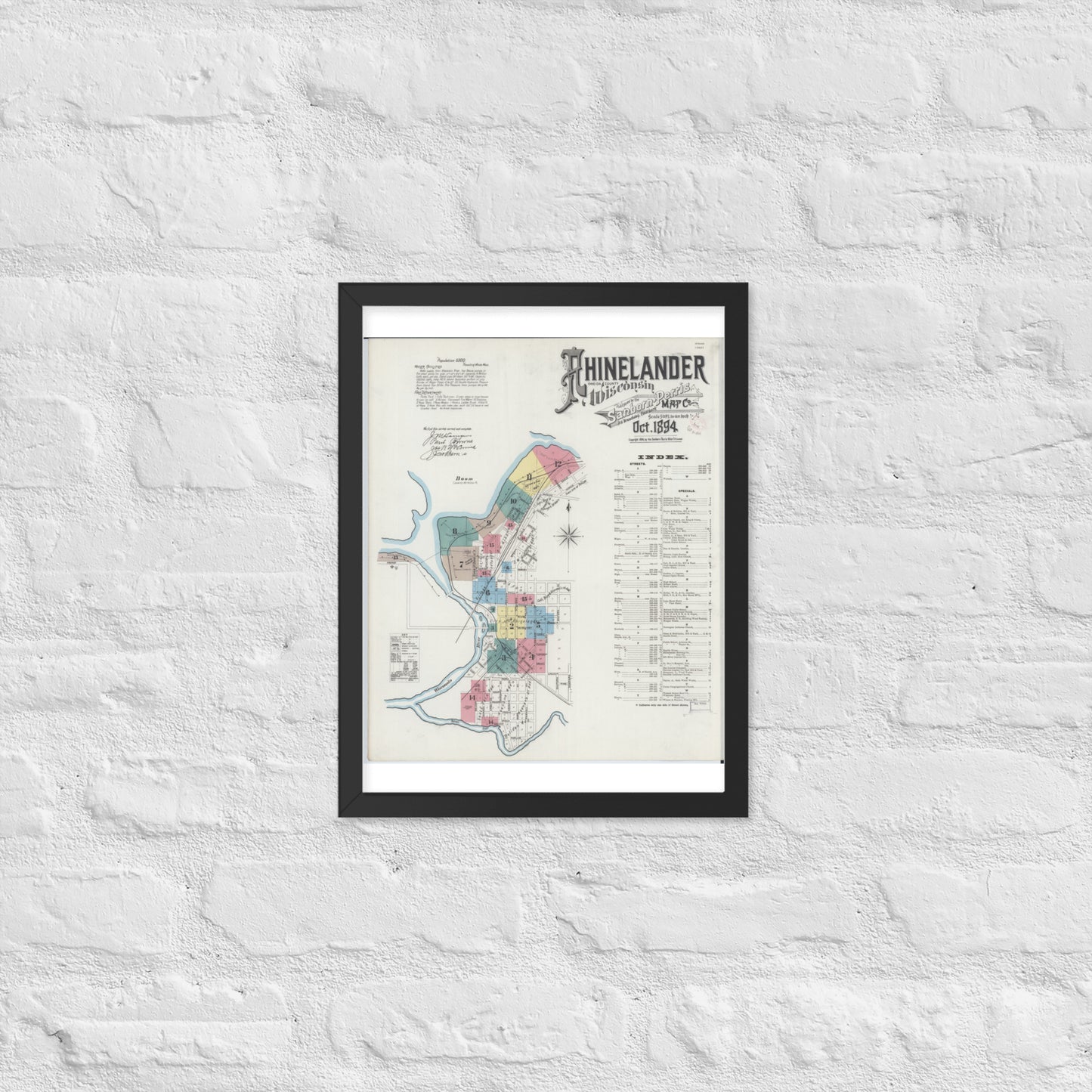 Rhinelander, Wisconsin (1894)
