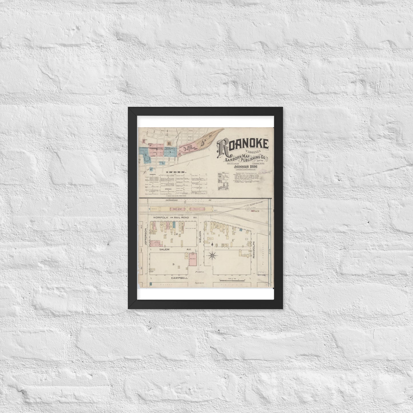 Roanoke, Virginia (1886)