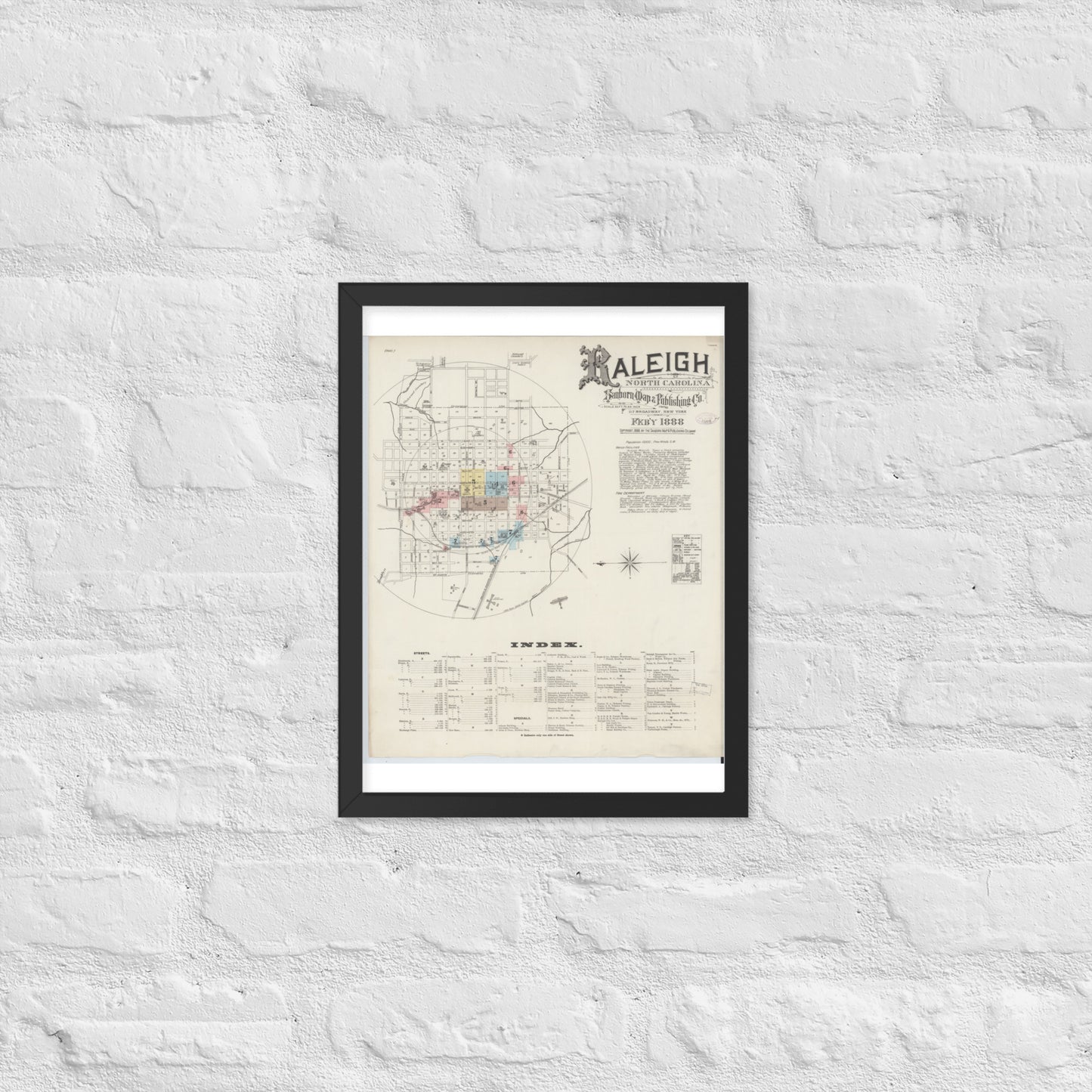 Raleigh, North Carolina (1888)