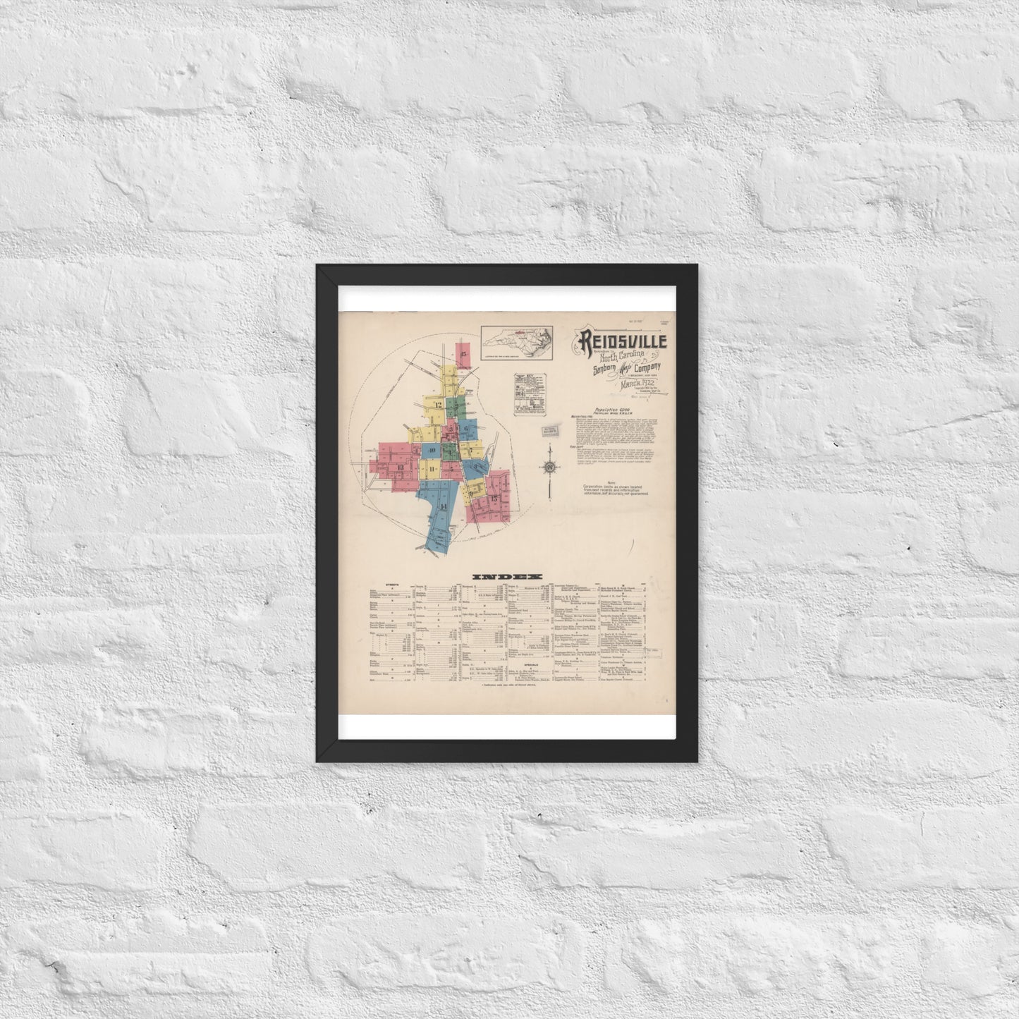 Reidsville, North Carolina (1922)