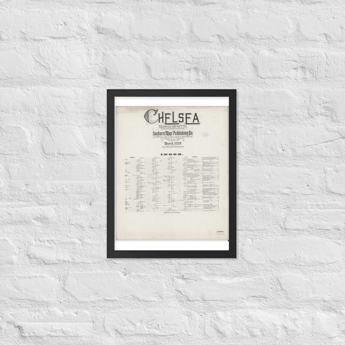 Chelsea, Massachusetts (1889)