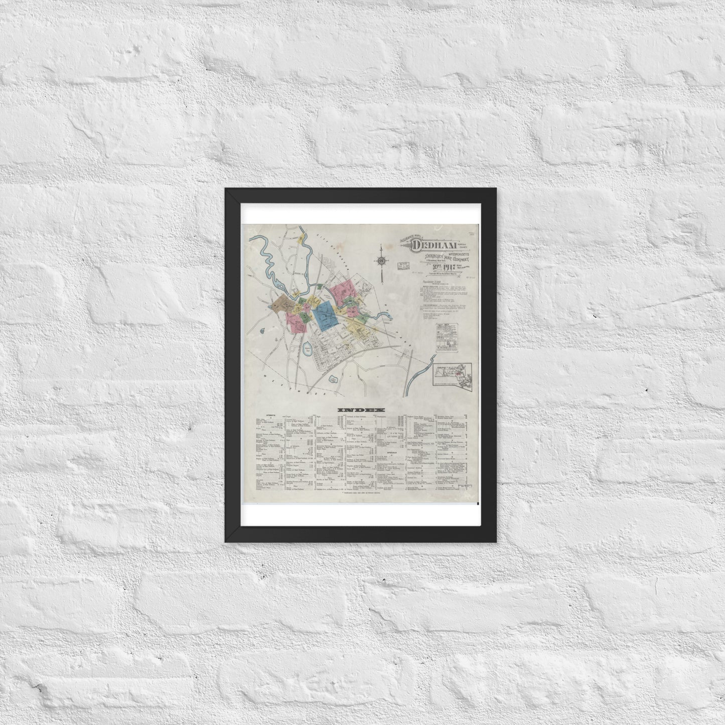 Dedham, Massachusetts (1917)