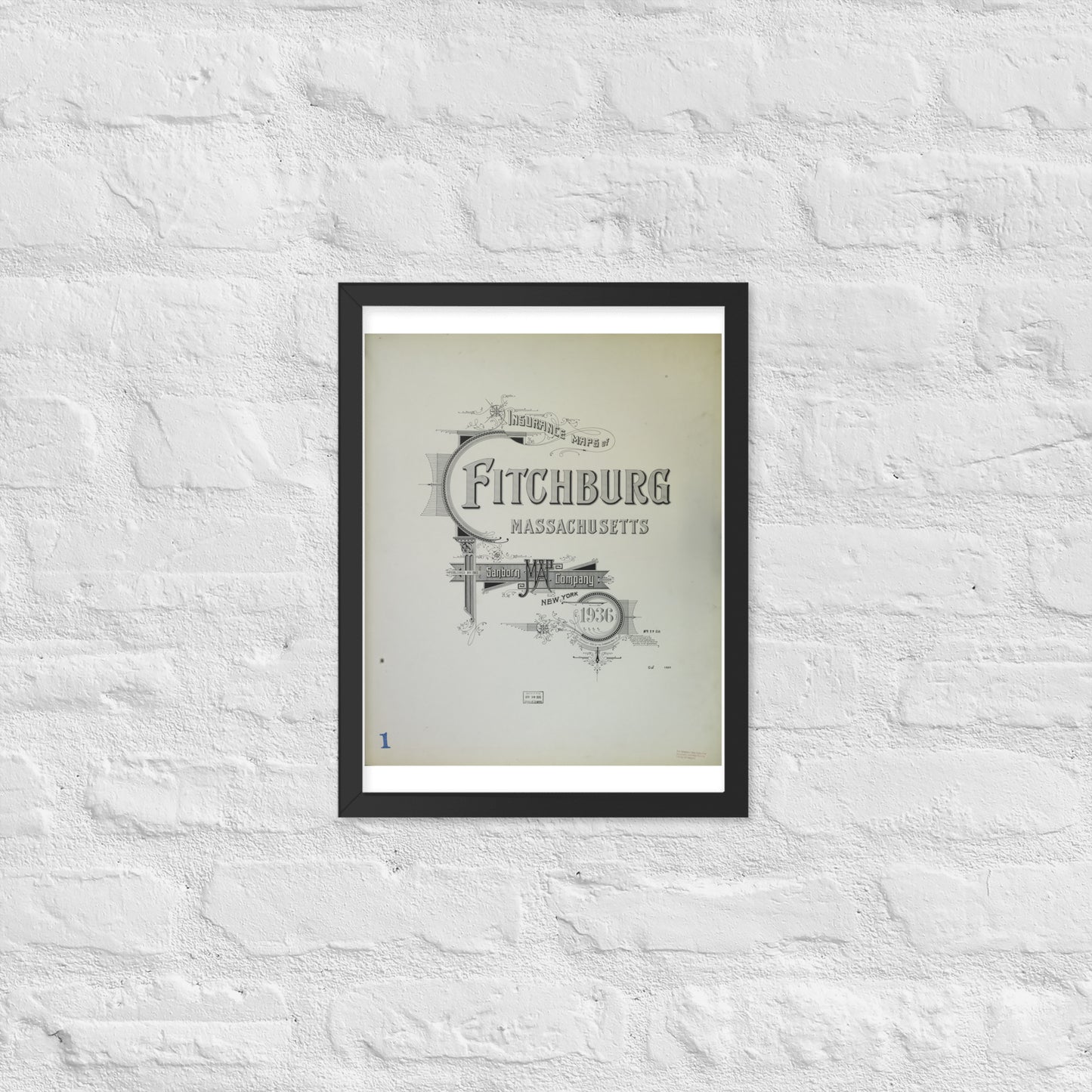 Fitchburg, Massachusetts (1936) (Cover Page)