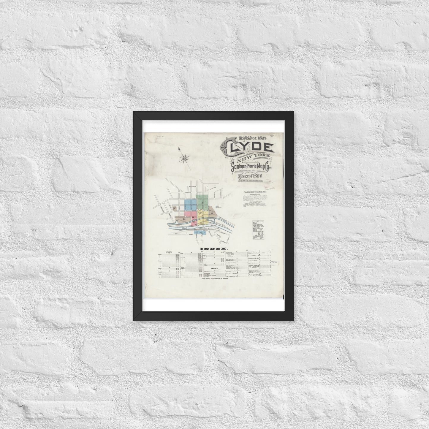 Clyde, New York (1896)