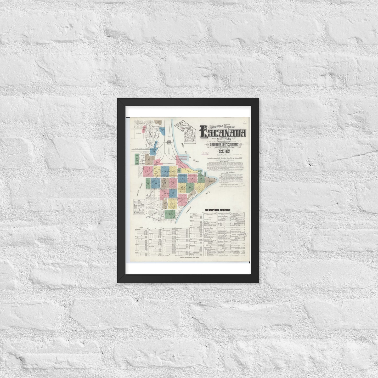 Escanaba, Michigan (1913)