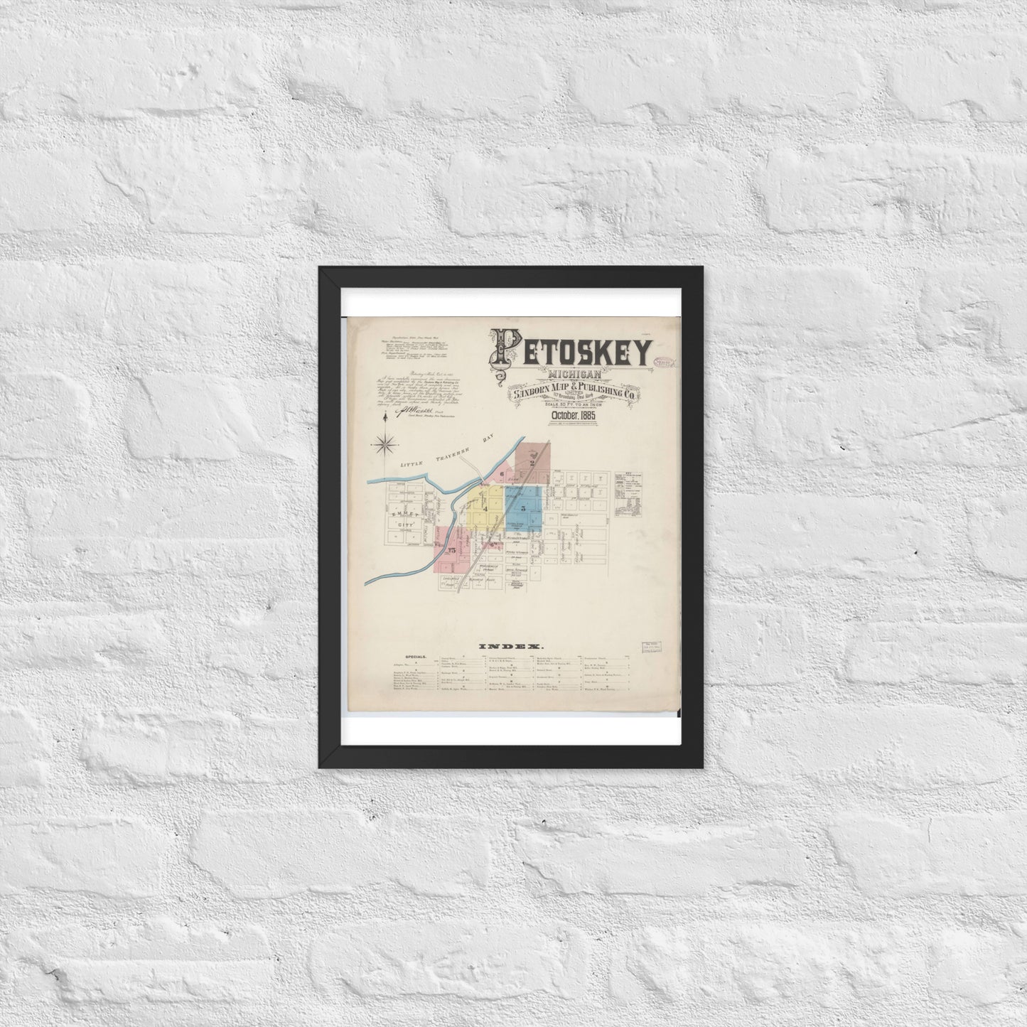Petoskey, Michigan (1885)