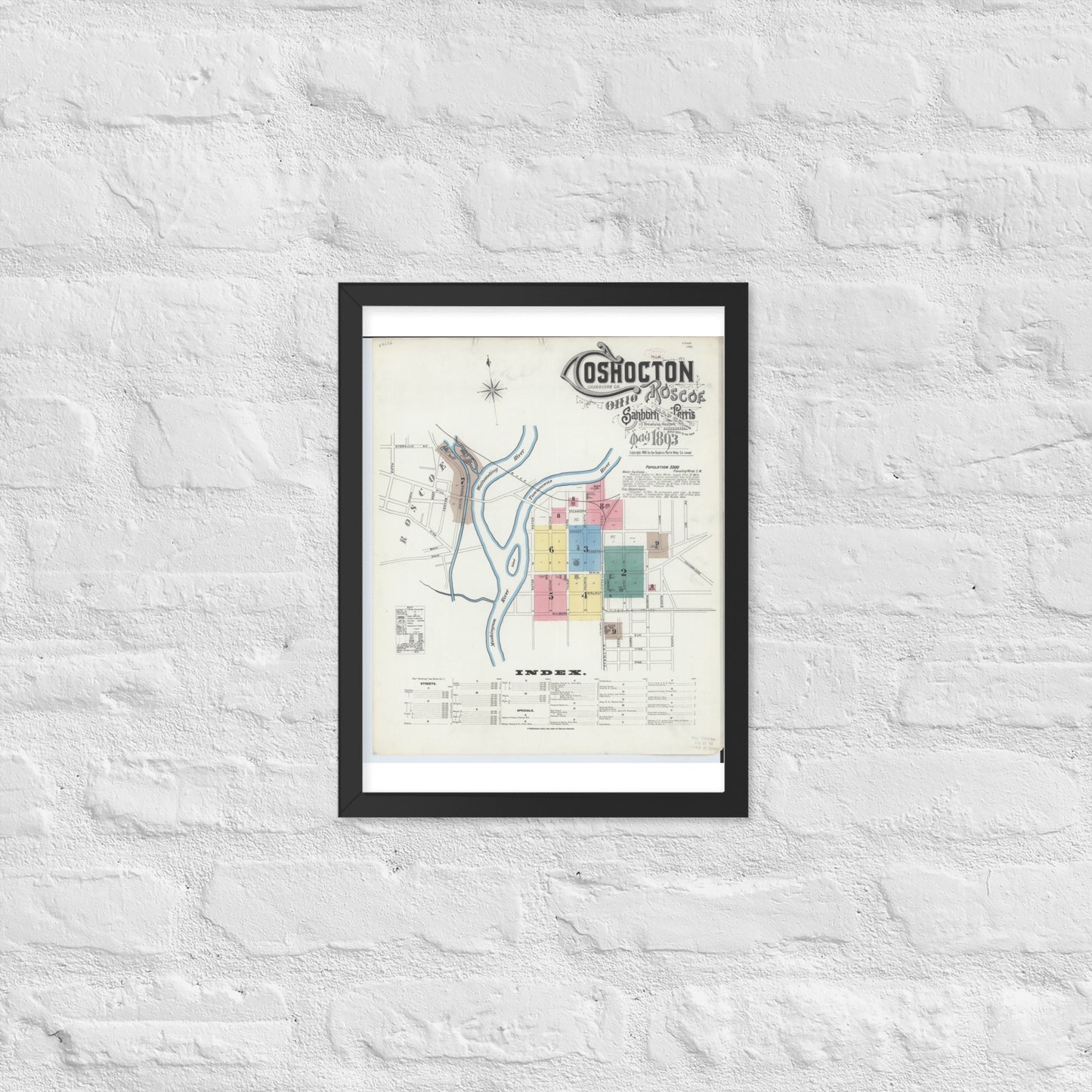 Coshocton, Ohio (1893)