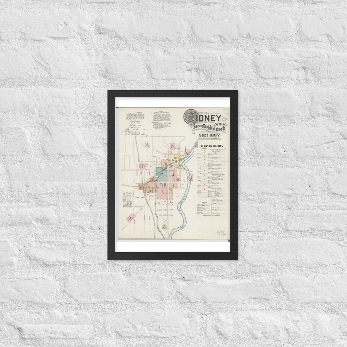 Sidney, Ohio (1887)
