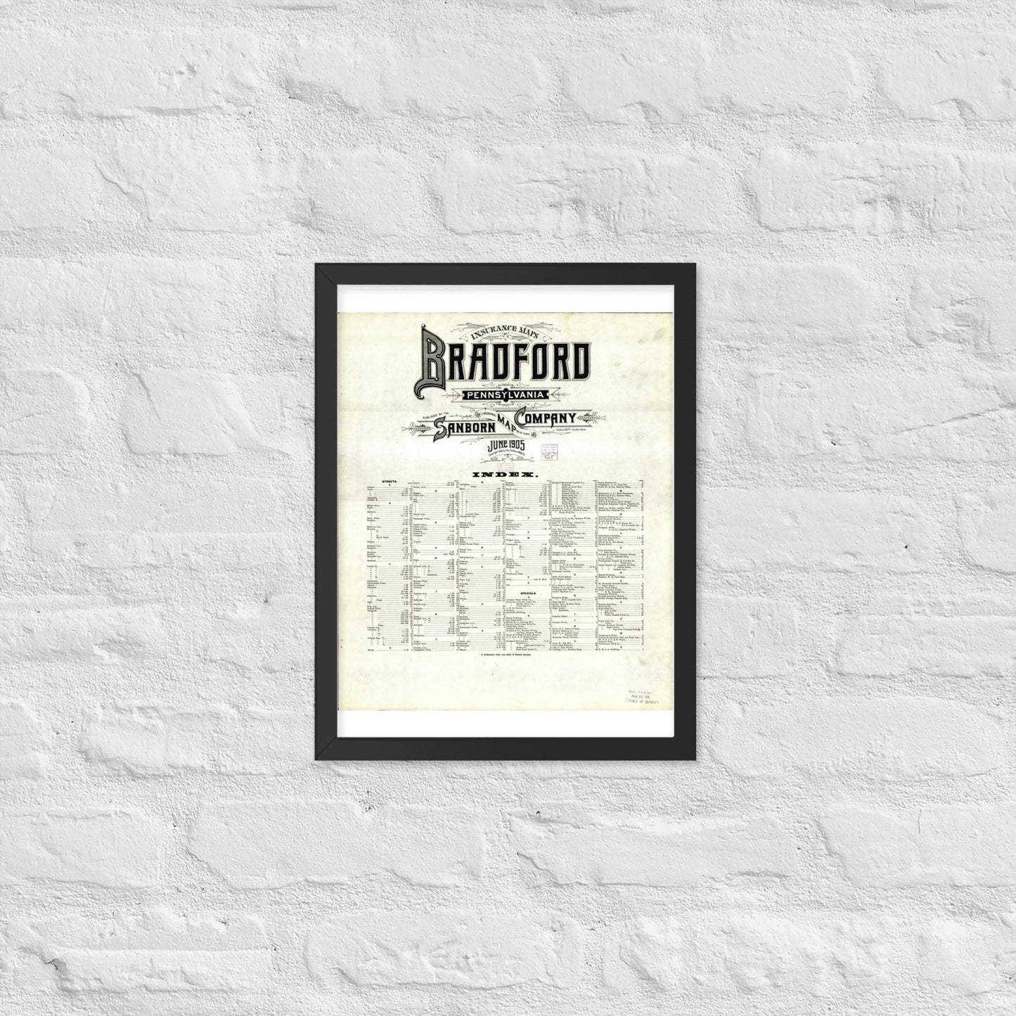 Bradford, Pennsylvania (1905)