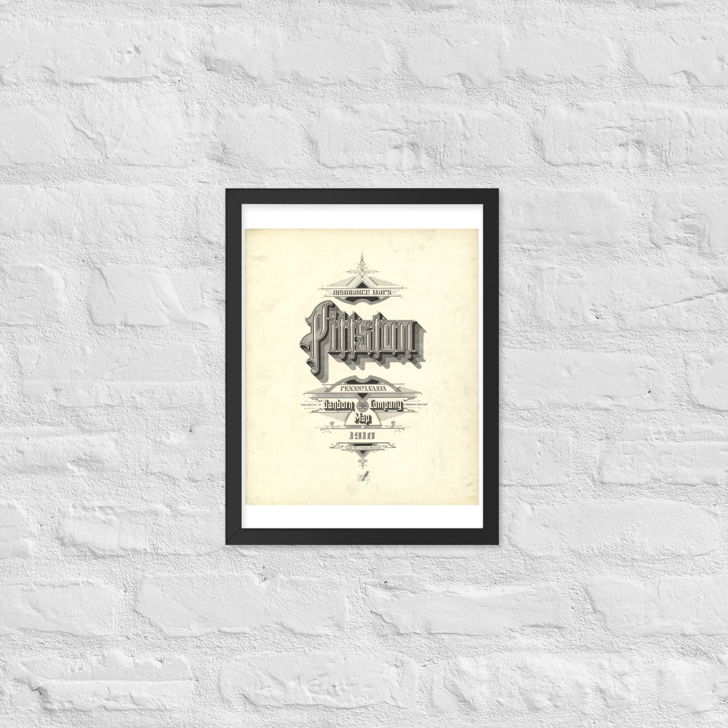 Pittston, Pennsylvania (1910) (Cover Page)