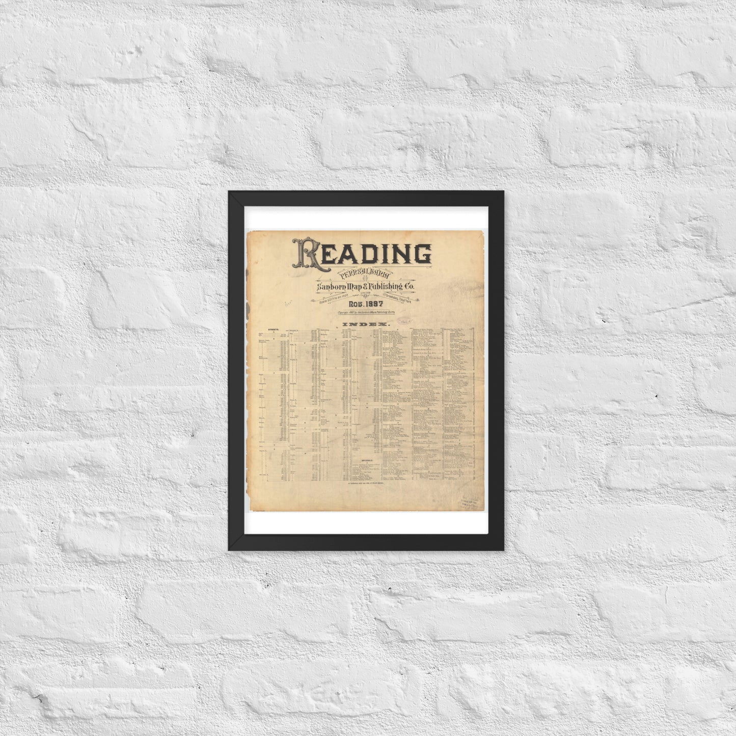 Reading, Pennsylvania (1887)