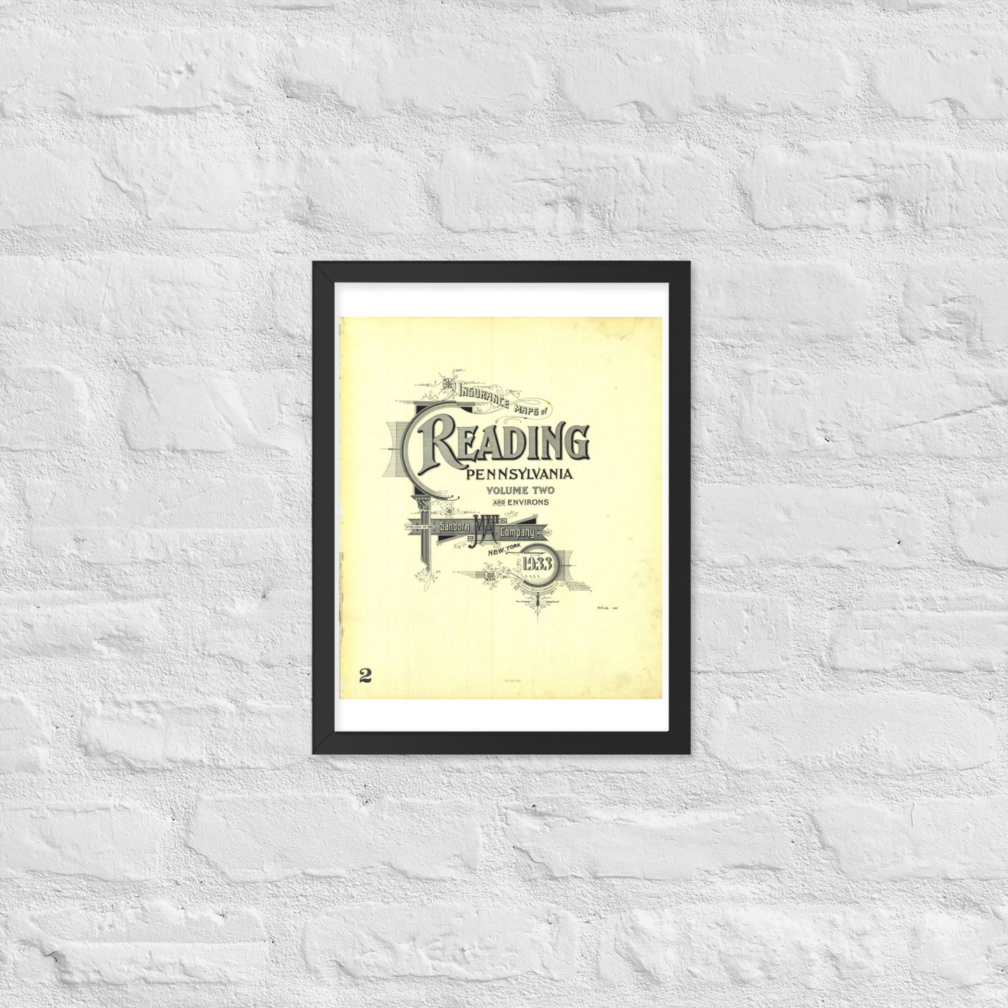 Reading, Pennsylvania (1933) (Cover Page)