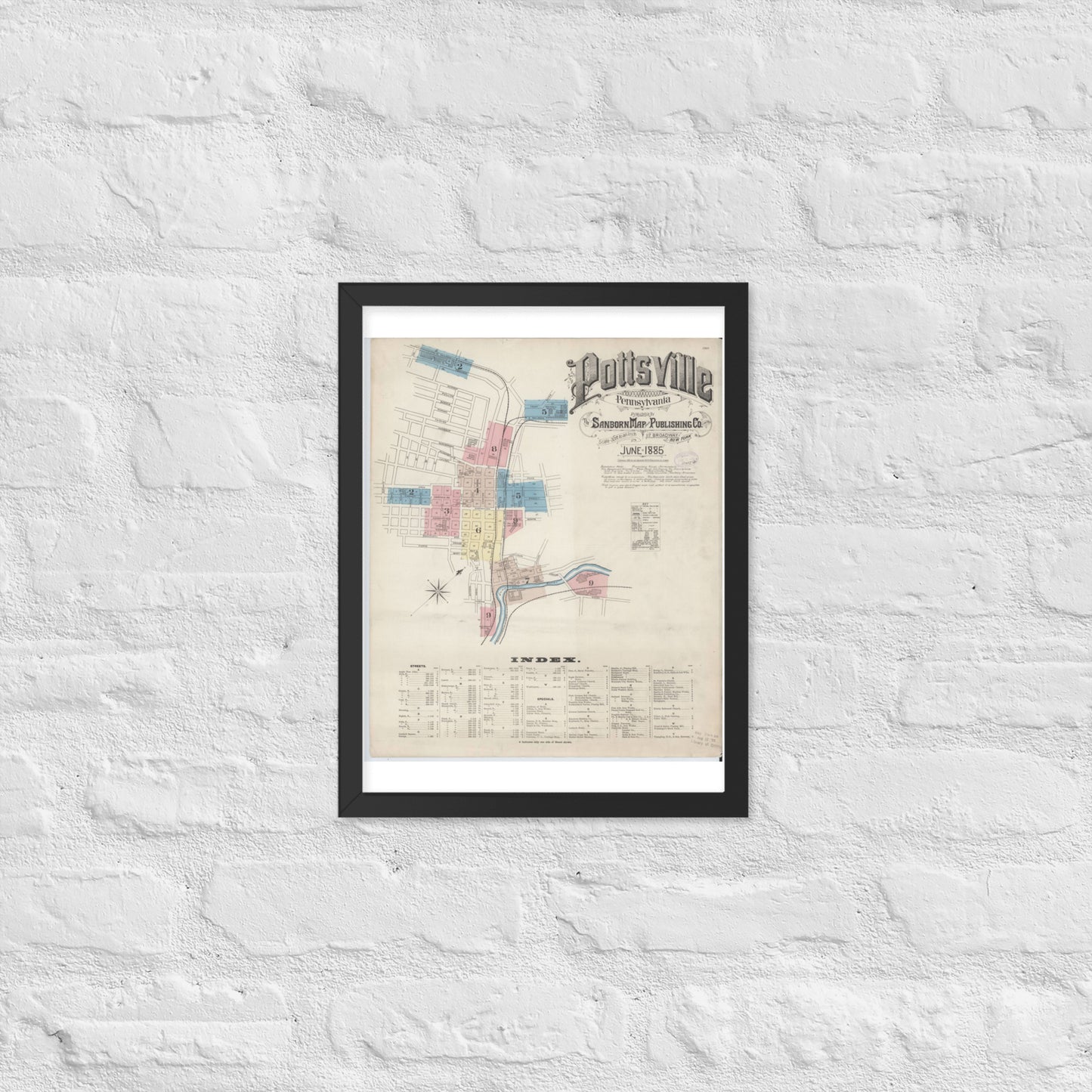 Pottsville, Pennsylvania (1885)