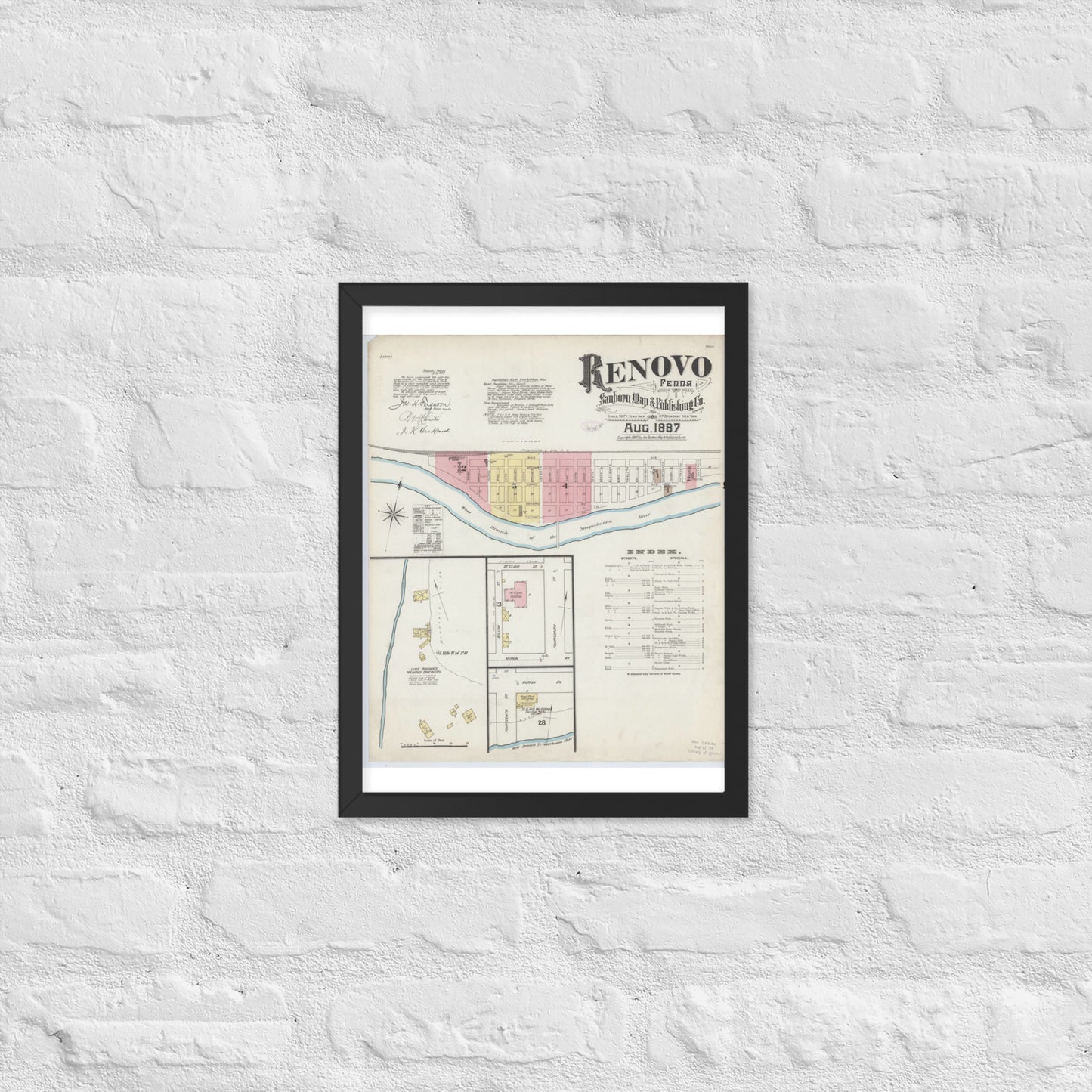 Renovo, Pennsylvania (1887)