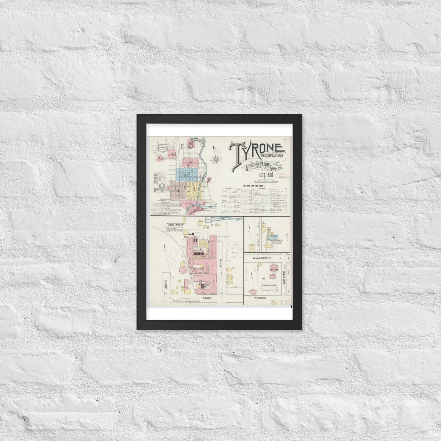 Tyrone, Pennsylvania (1891)