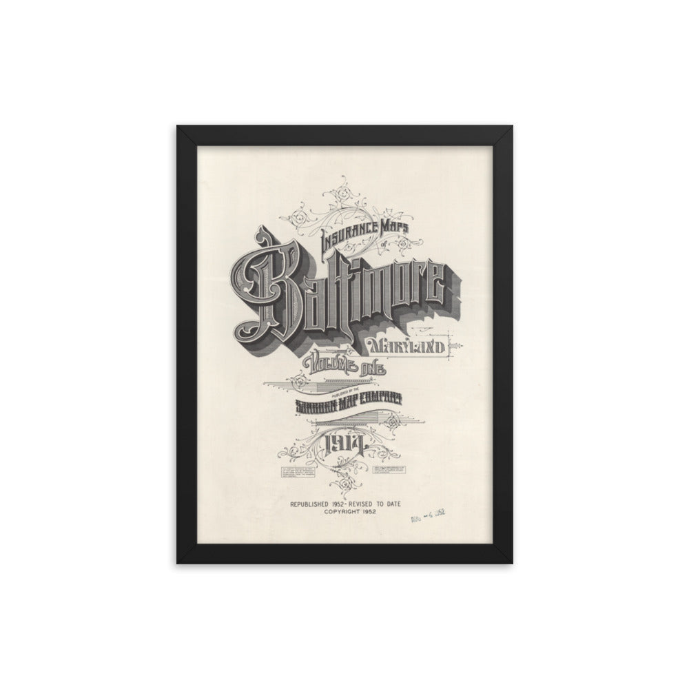 Baltimore, Maryland (1914) (Cover)